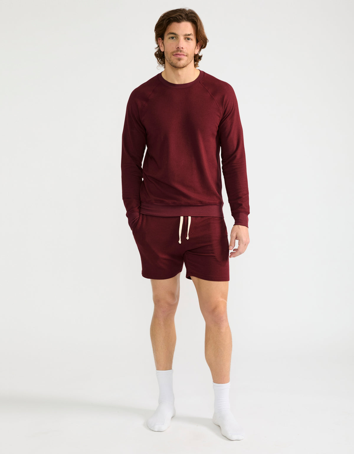 Santa Monica Sweatshirt - Garnet