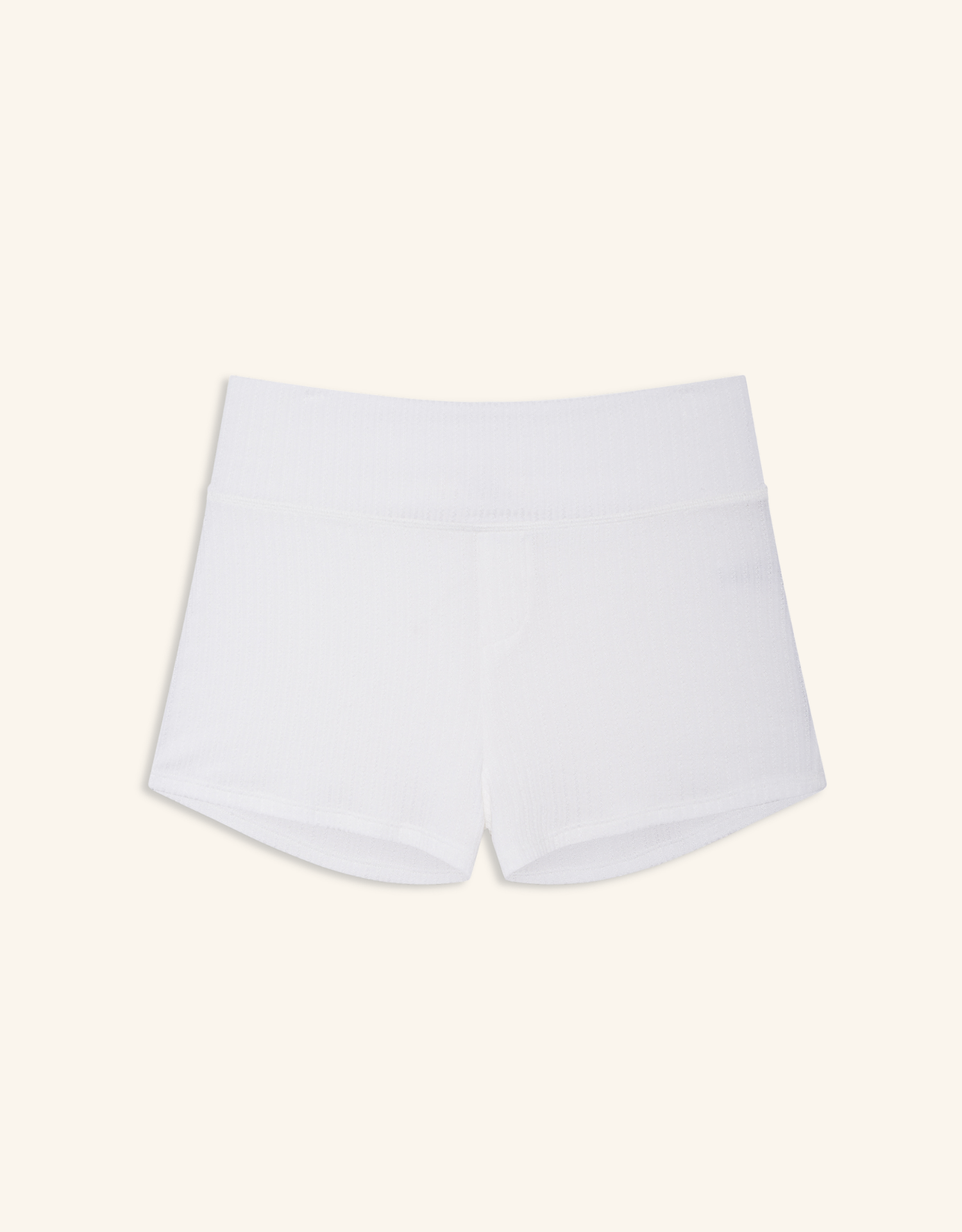 Ventura Pointelle Short - Pearl