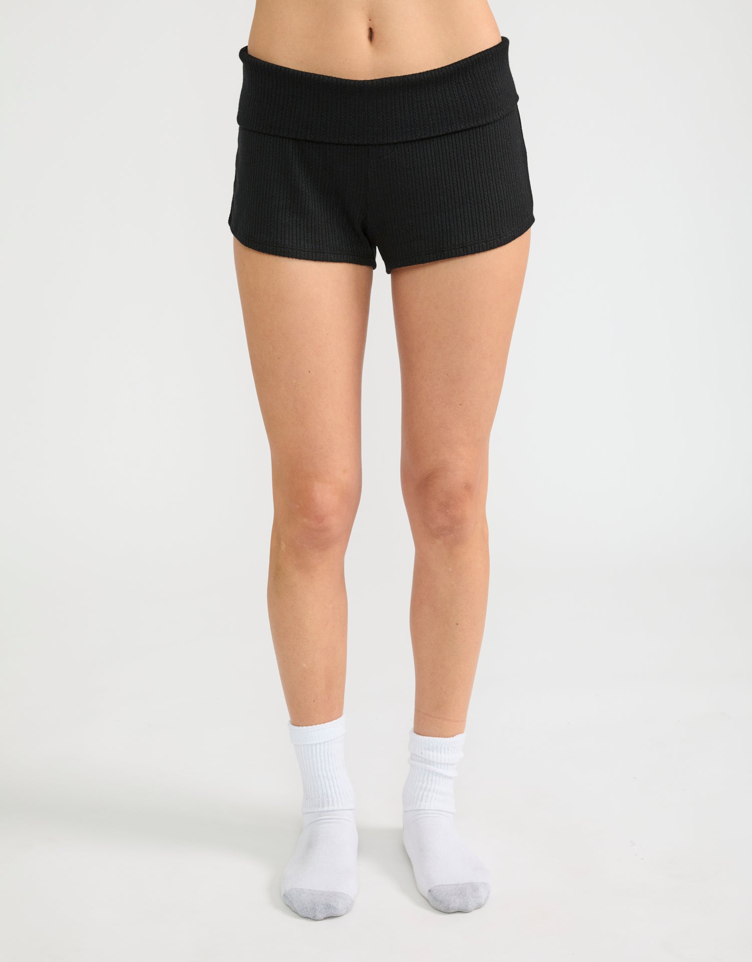 Ventura Pointelle Short - Black