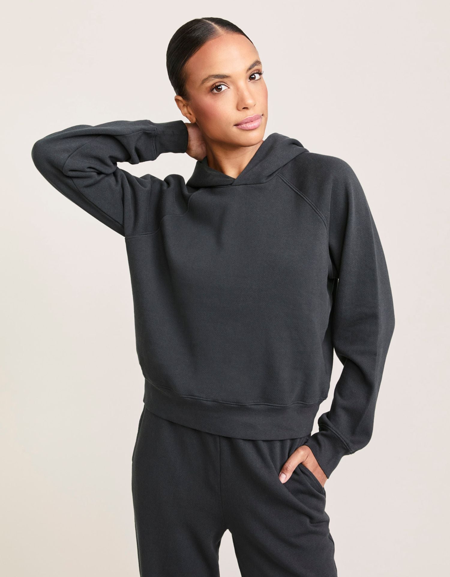 Princeton Hoodie - Washed Black