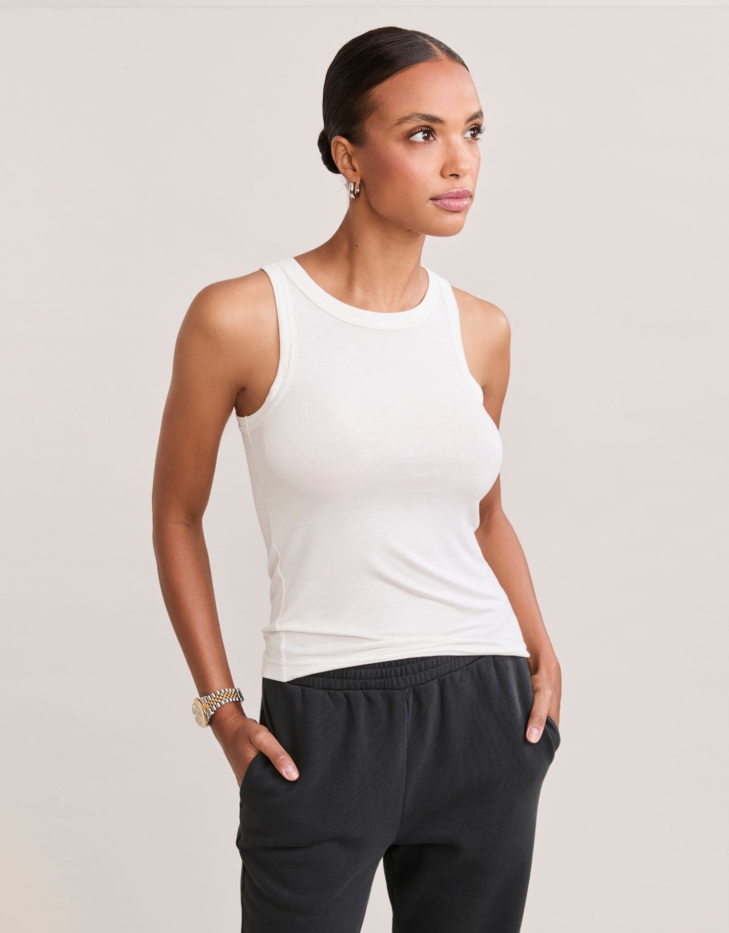 Asheville Tank - White