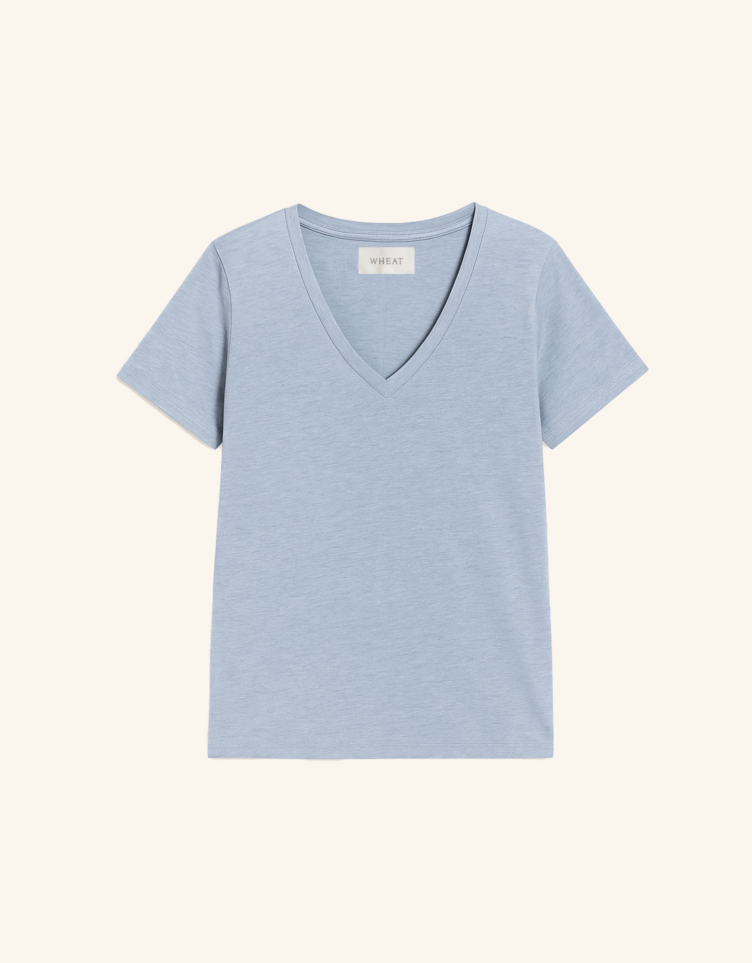 Charleston V Neck Tee - River