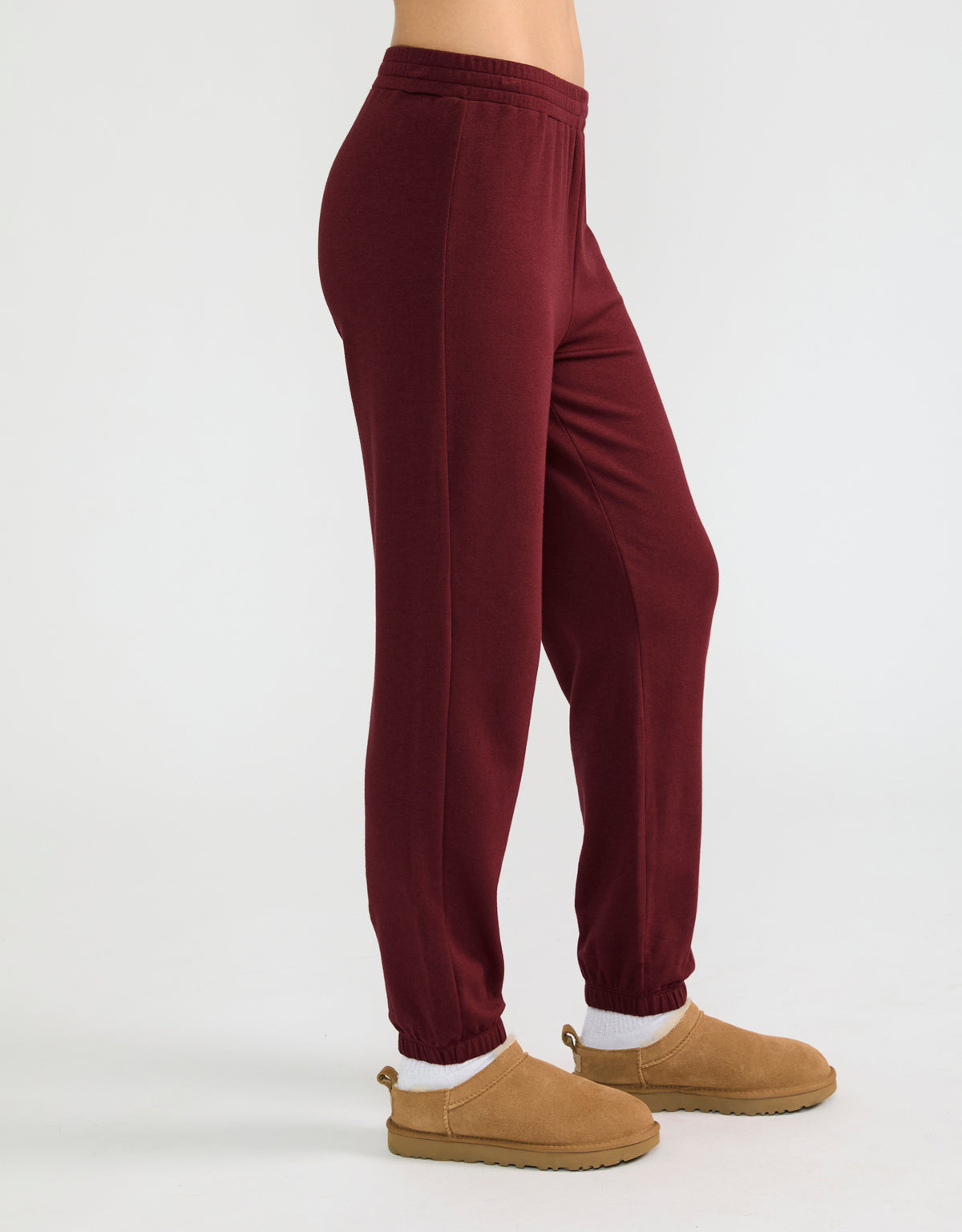 Alexandria Sweatpant - Garnet