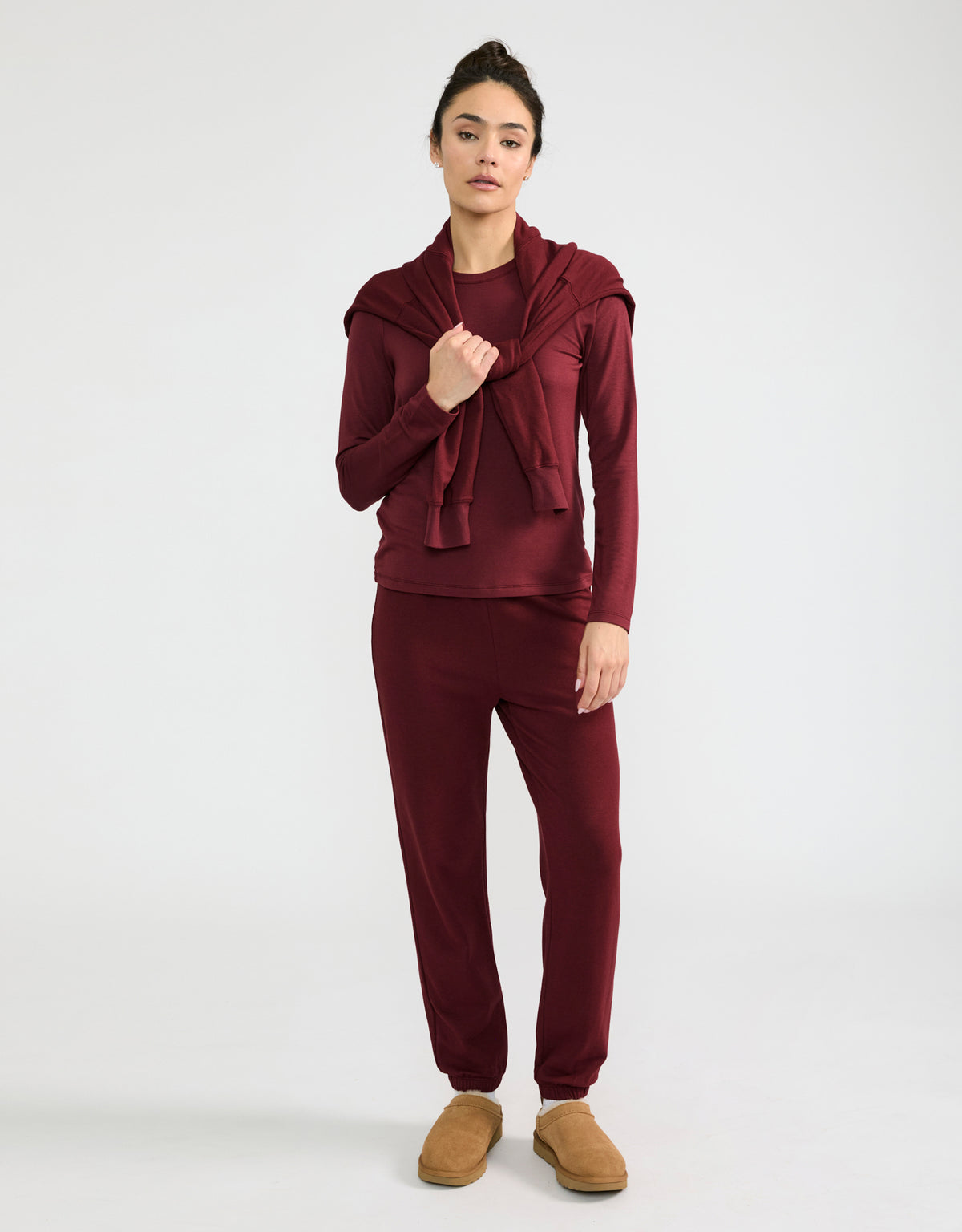 Cannes Longsleeve - Garnet