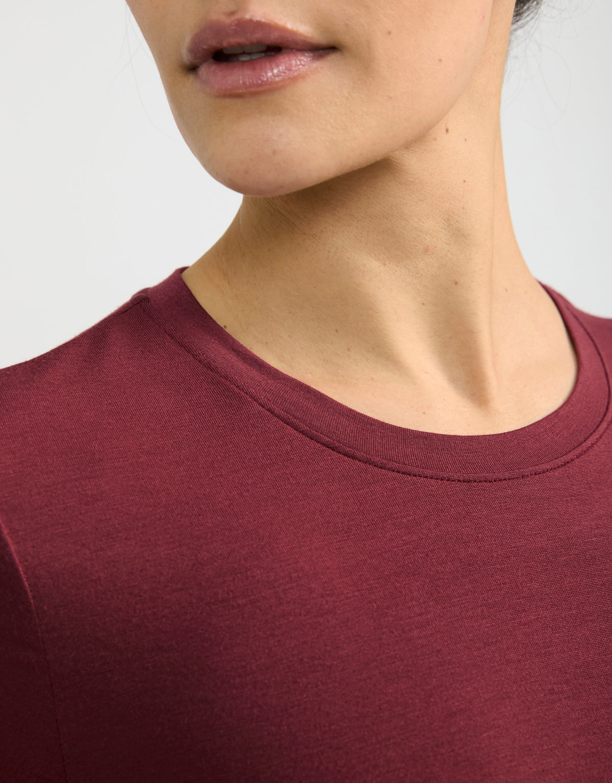 Brooklyn Tee - Garnet