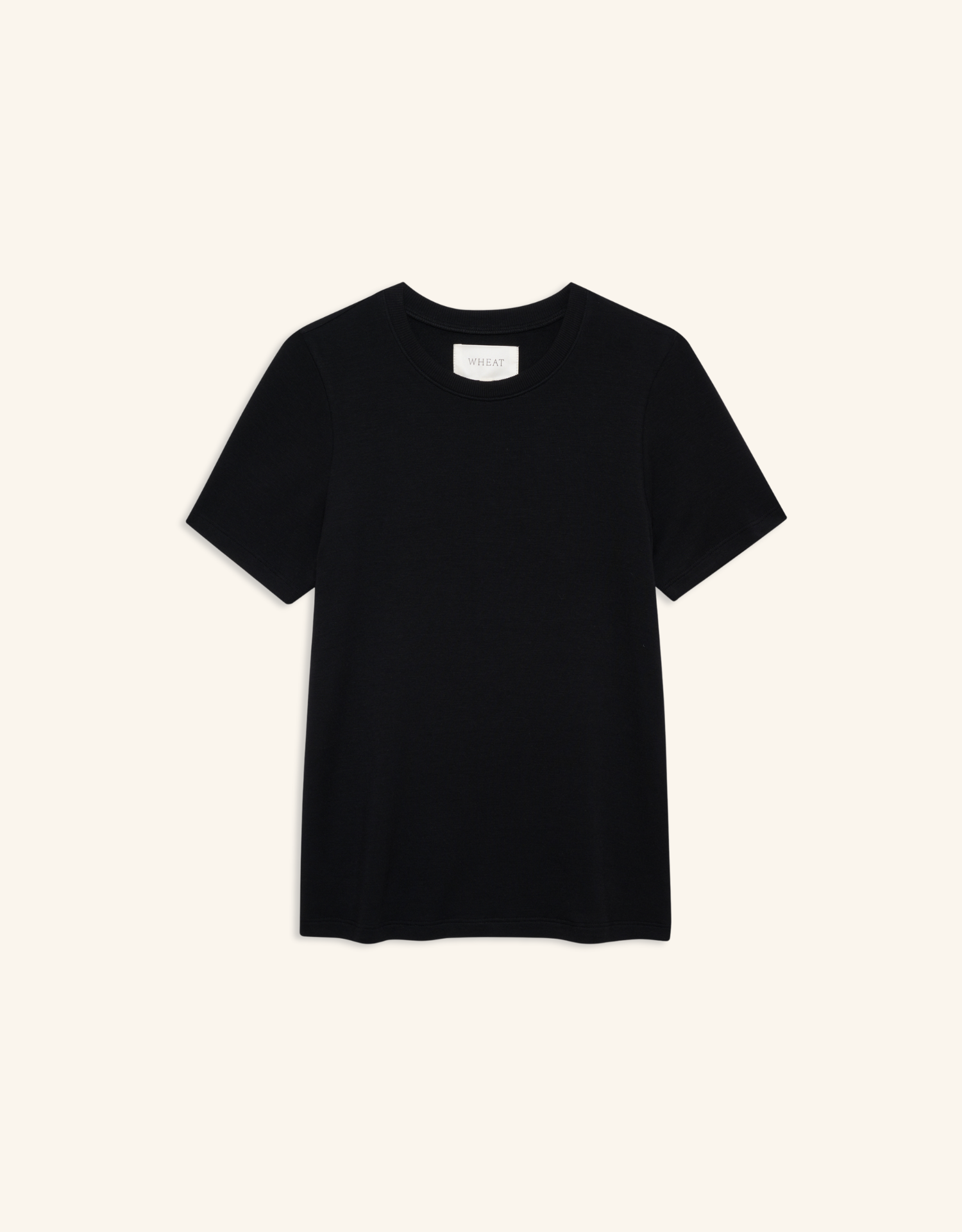 St. Tropez Crew Neck Tee - Black