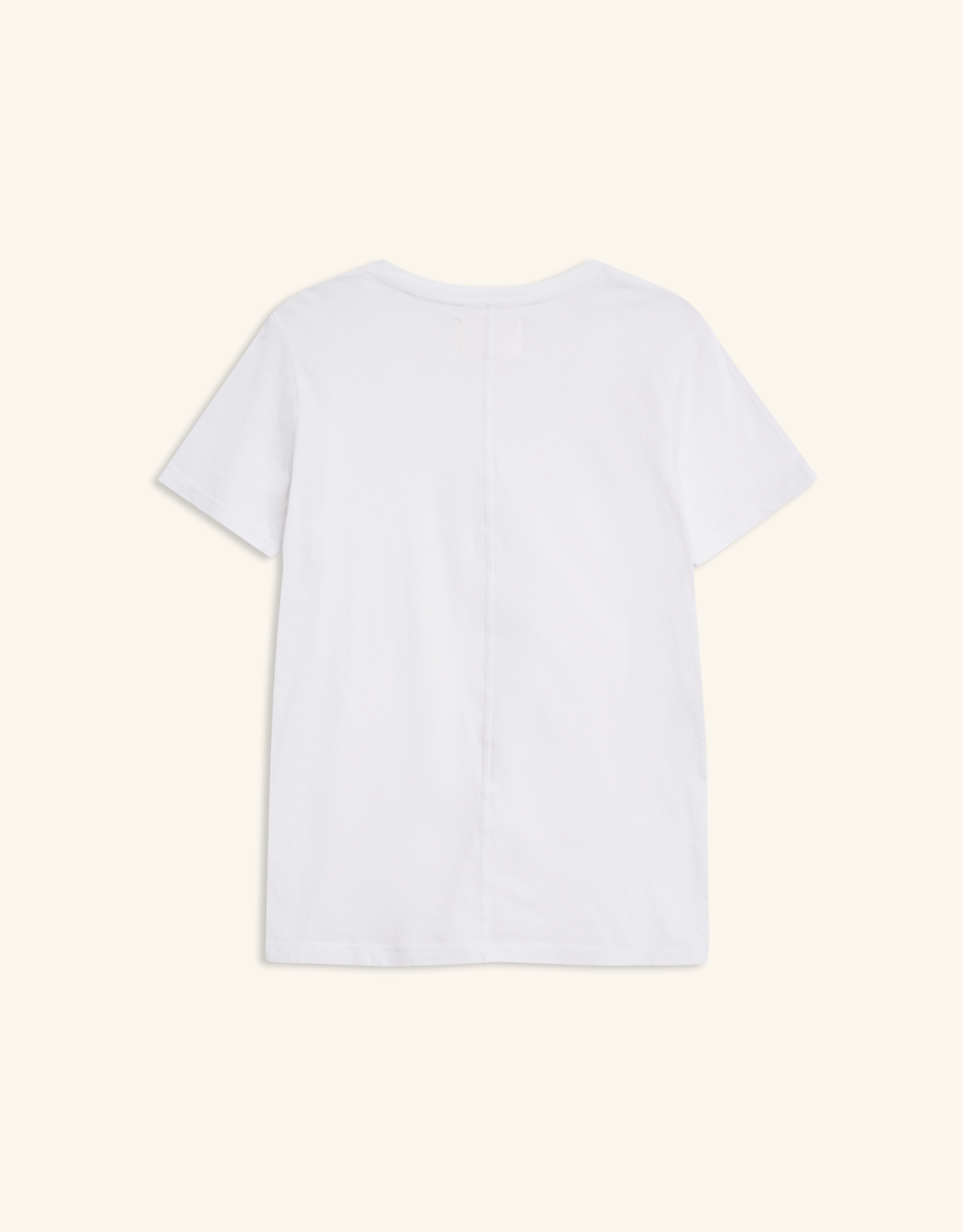 Charleston V Neck Tee - White