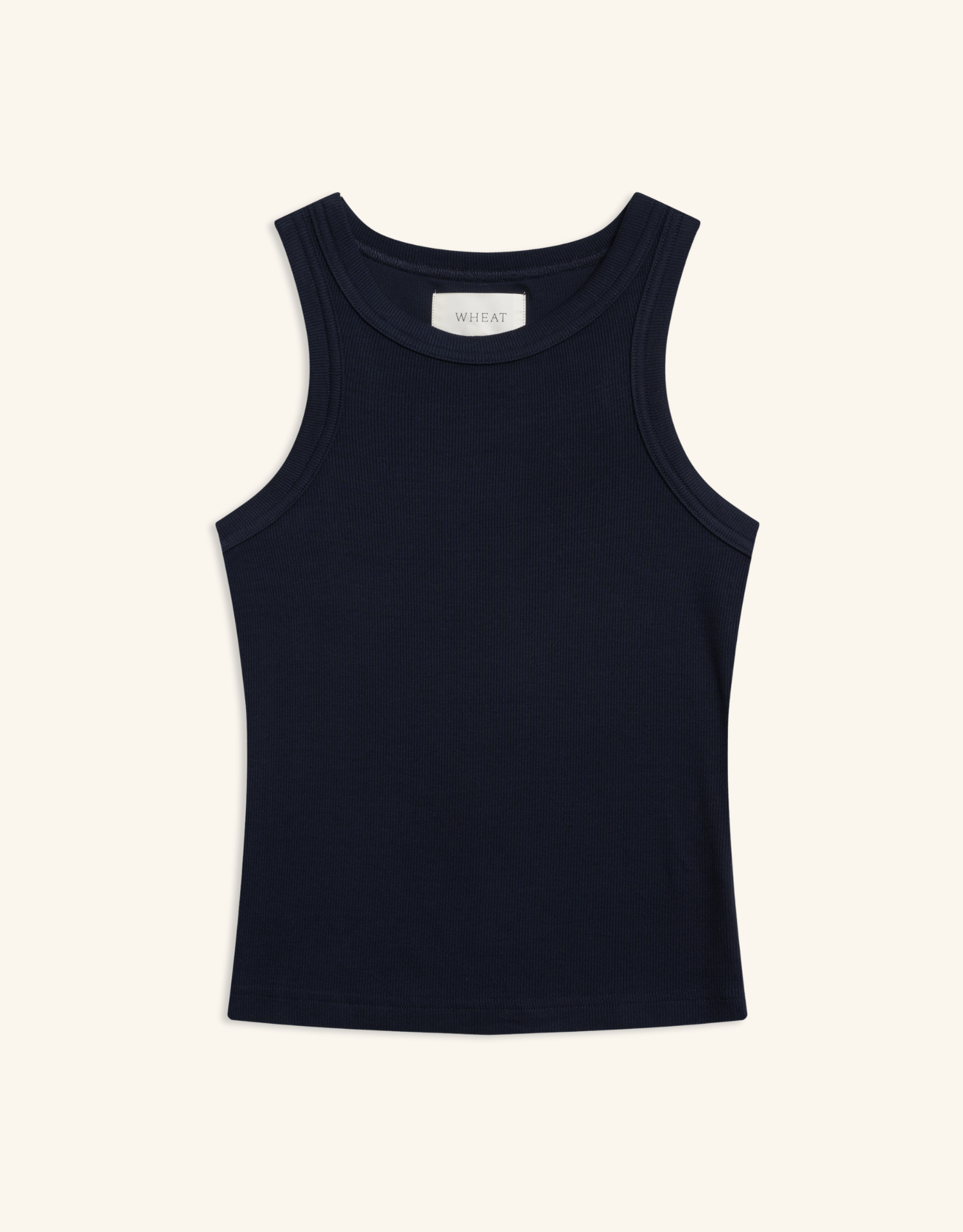 Knoxville Ribbed Tank - Navy