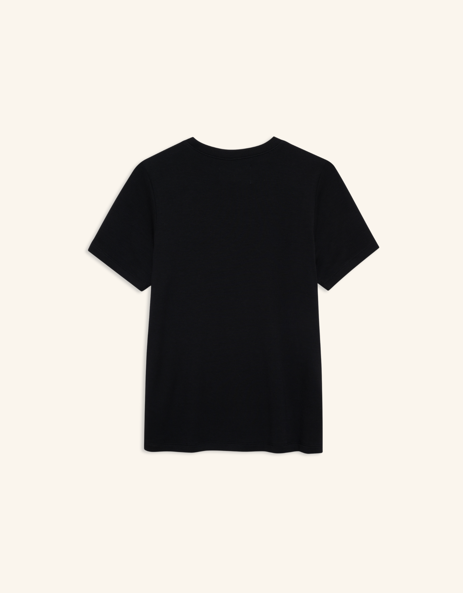 St. Tropez Crew Neck Tee - Black