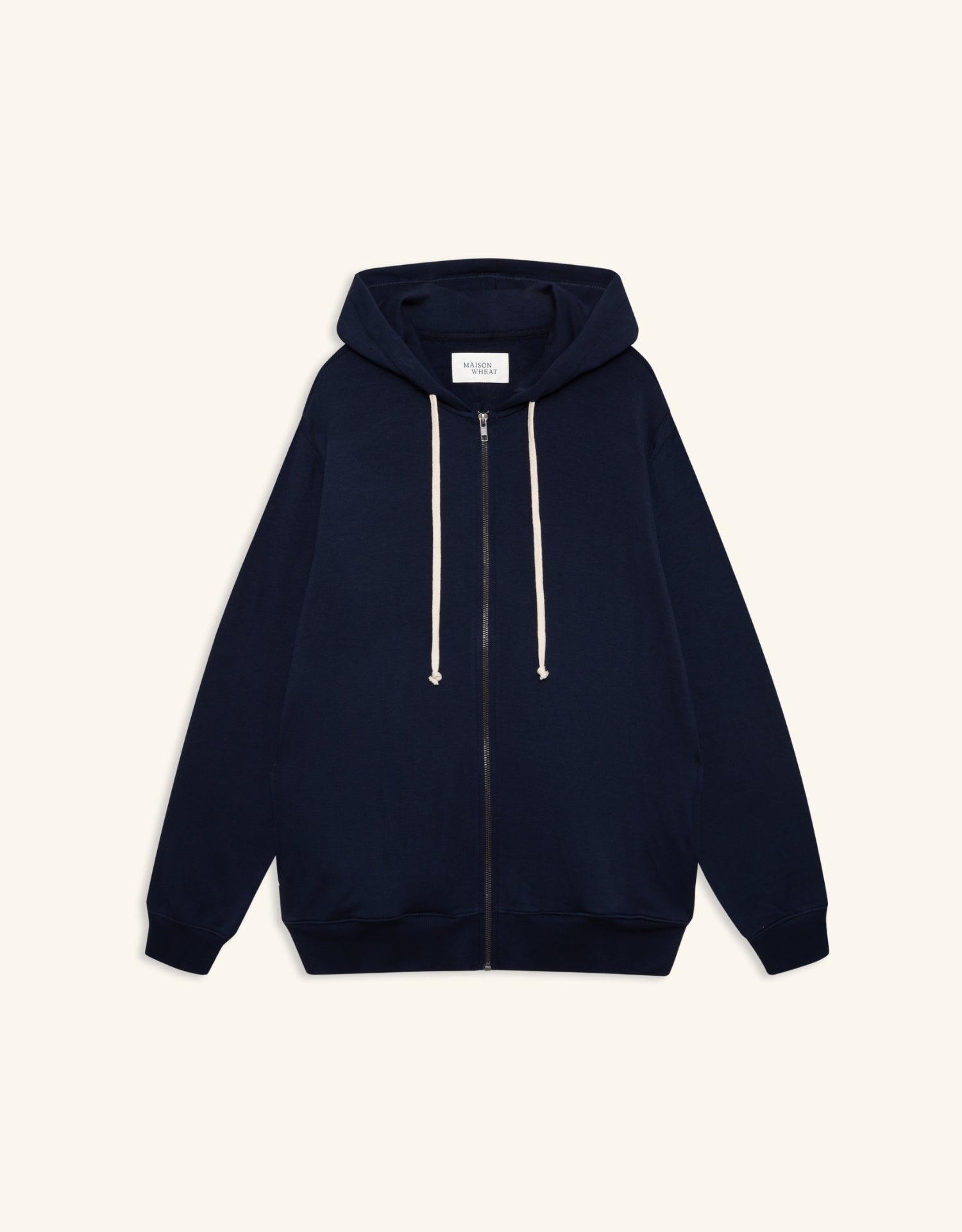 Richmond Unisex Zip Hoodie - Navy