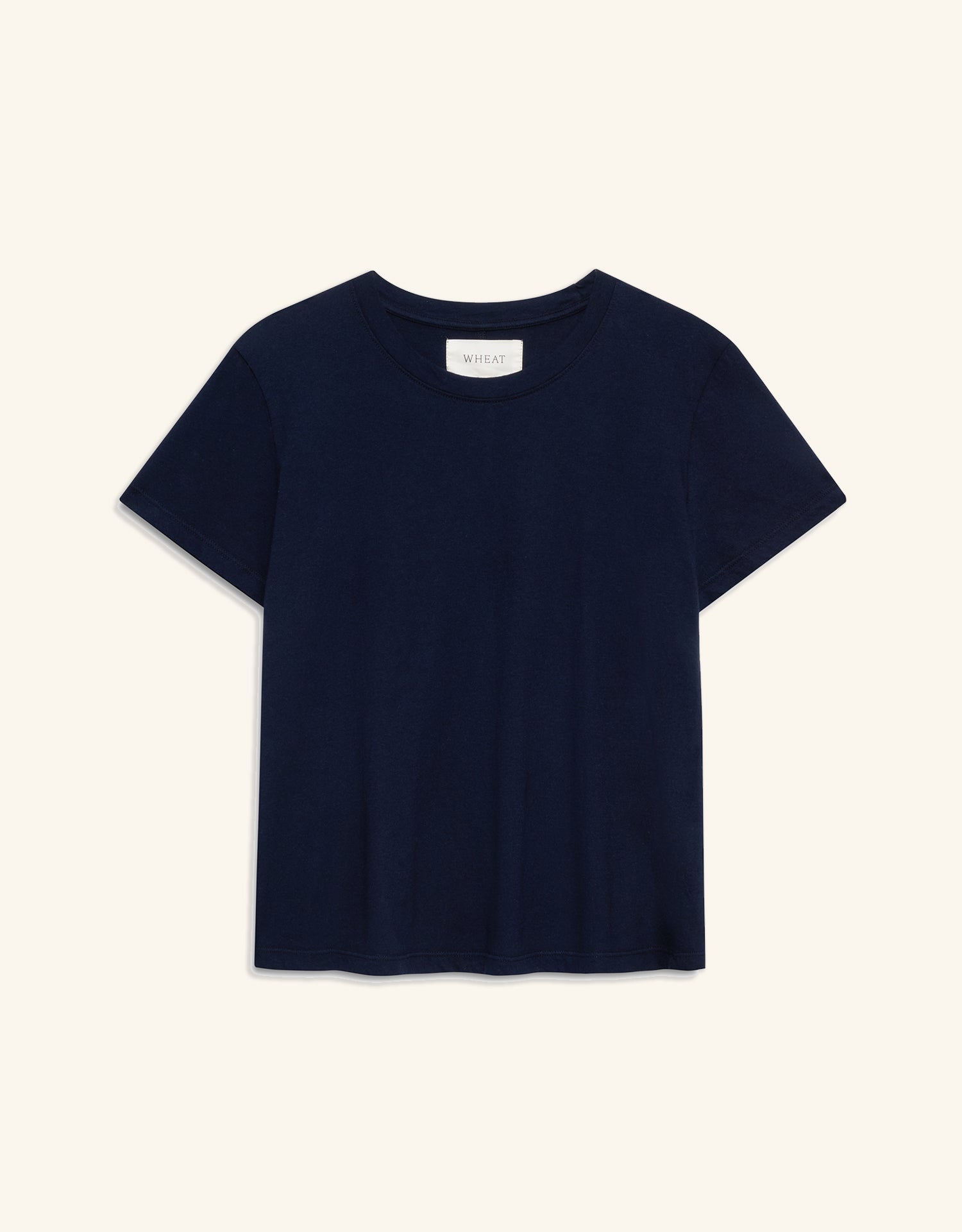 Charlotte Crew Neck Tee - Navy