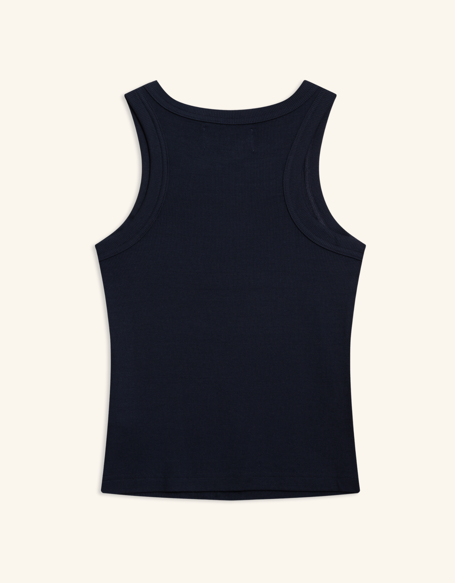 Knoxville Ribbed Tank - Navy