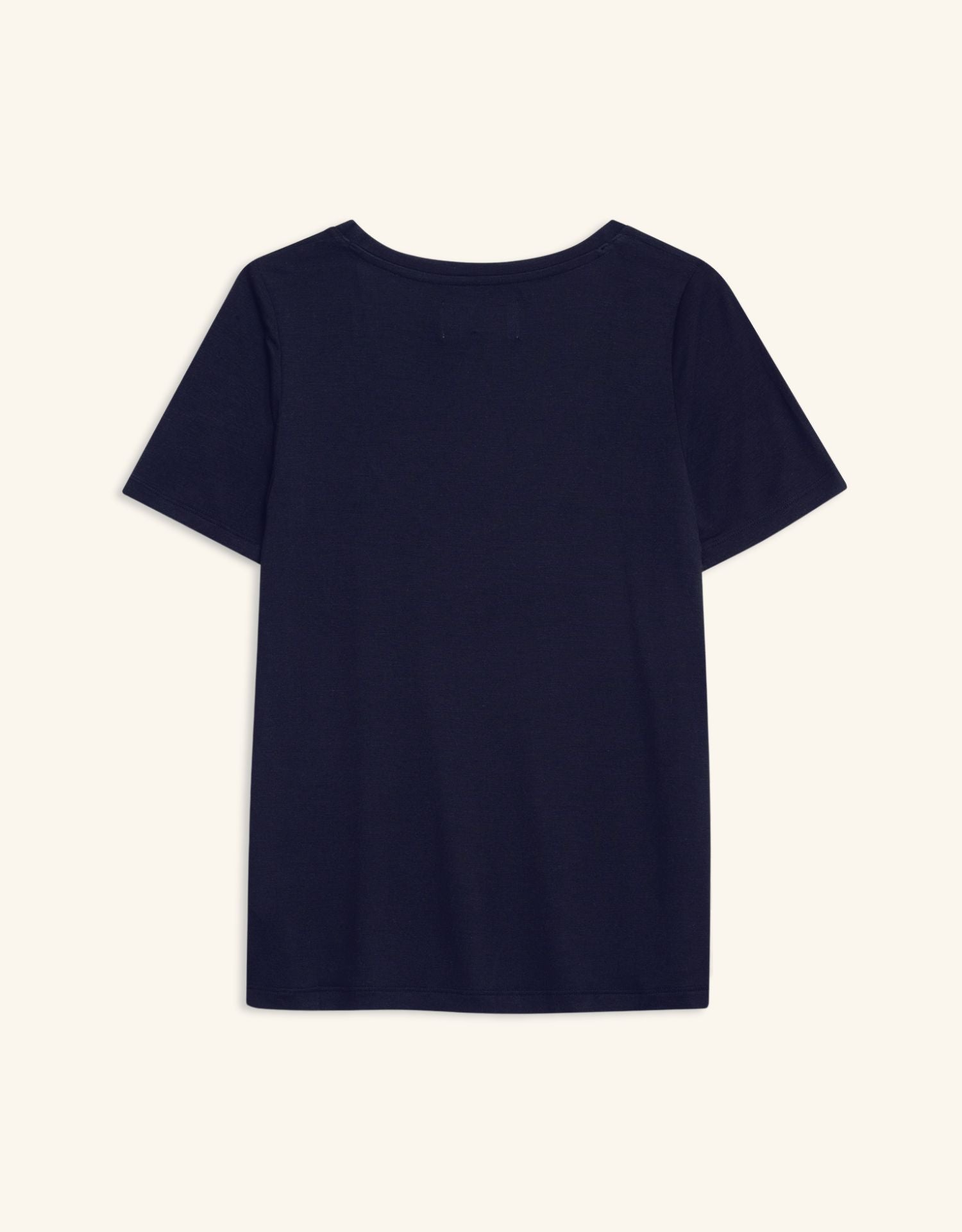 Boston Scoop Neck Tee - Navy