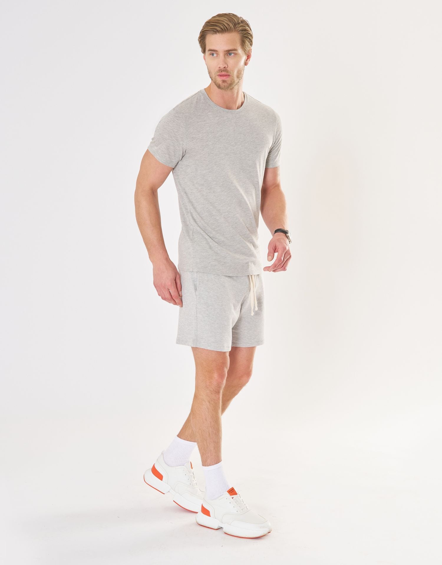 Ojai Tee - Heather Grey