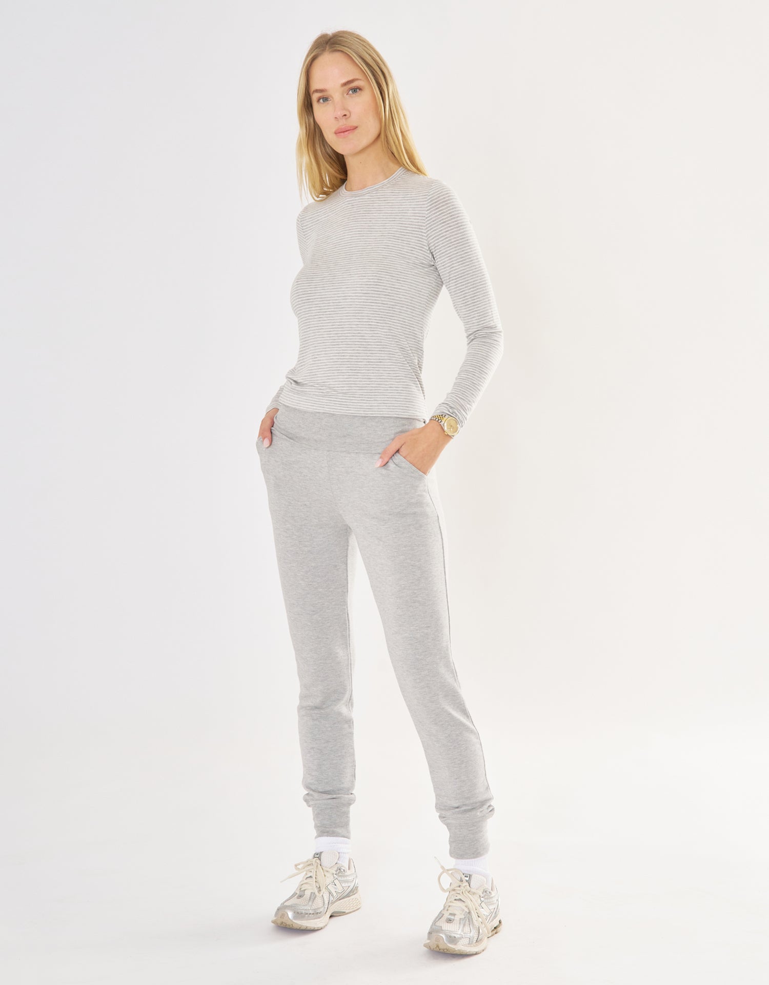 Los Angeles Jogger - Heather Grey