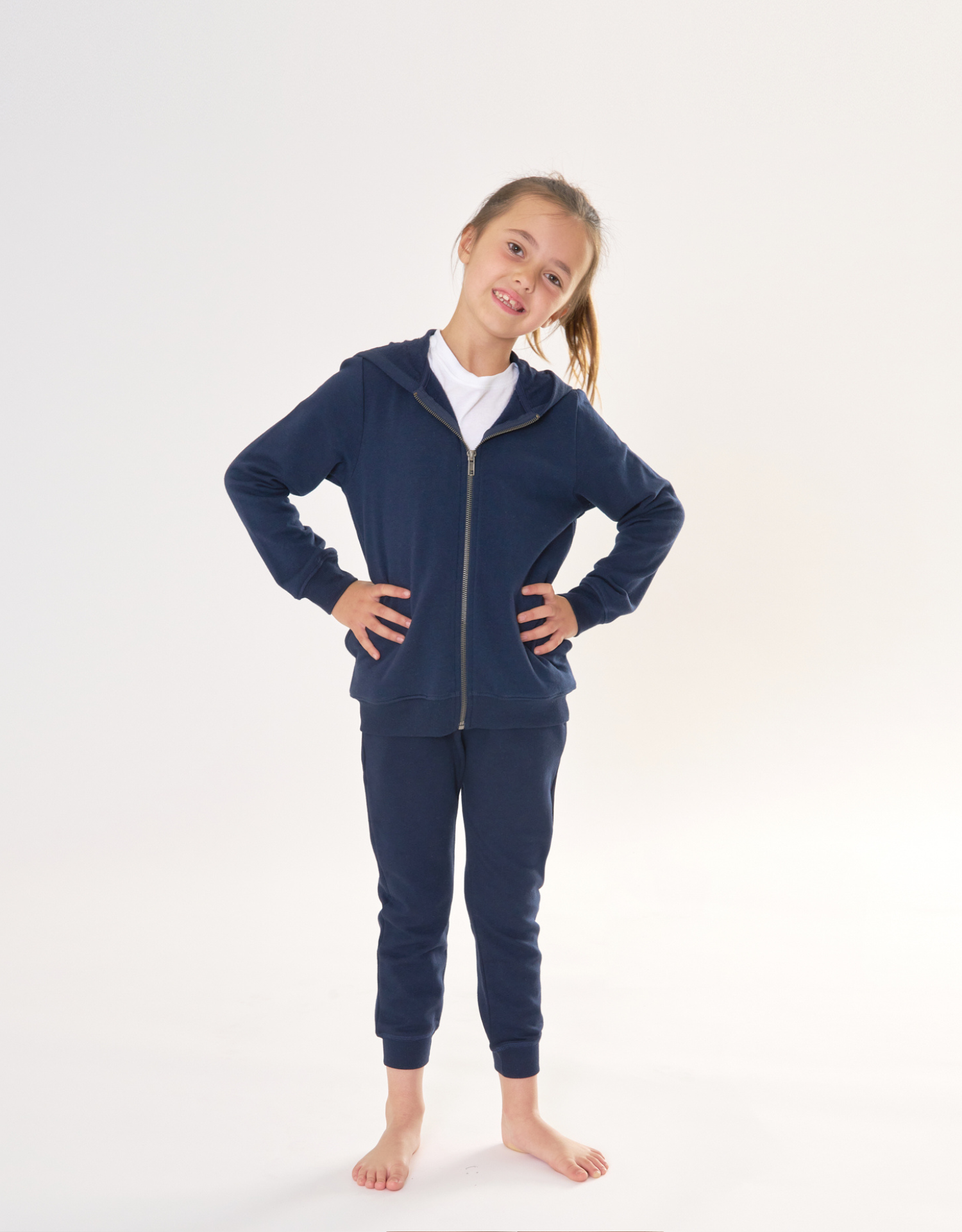 Kids Rocky Mountain Hoodie - Navy