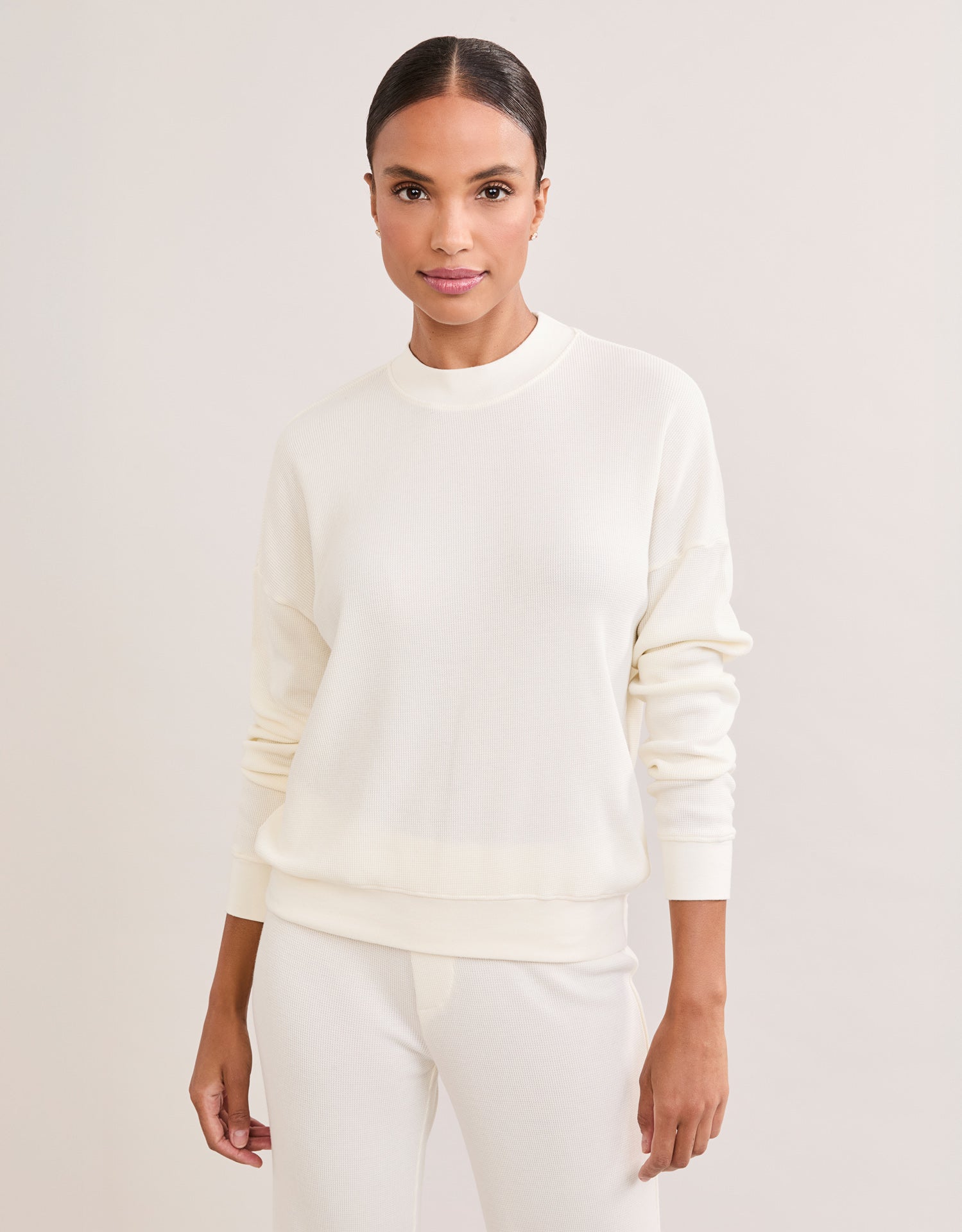 Denver Thermal Mock Neck - Cloud