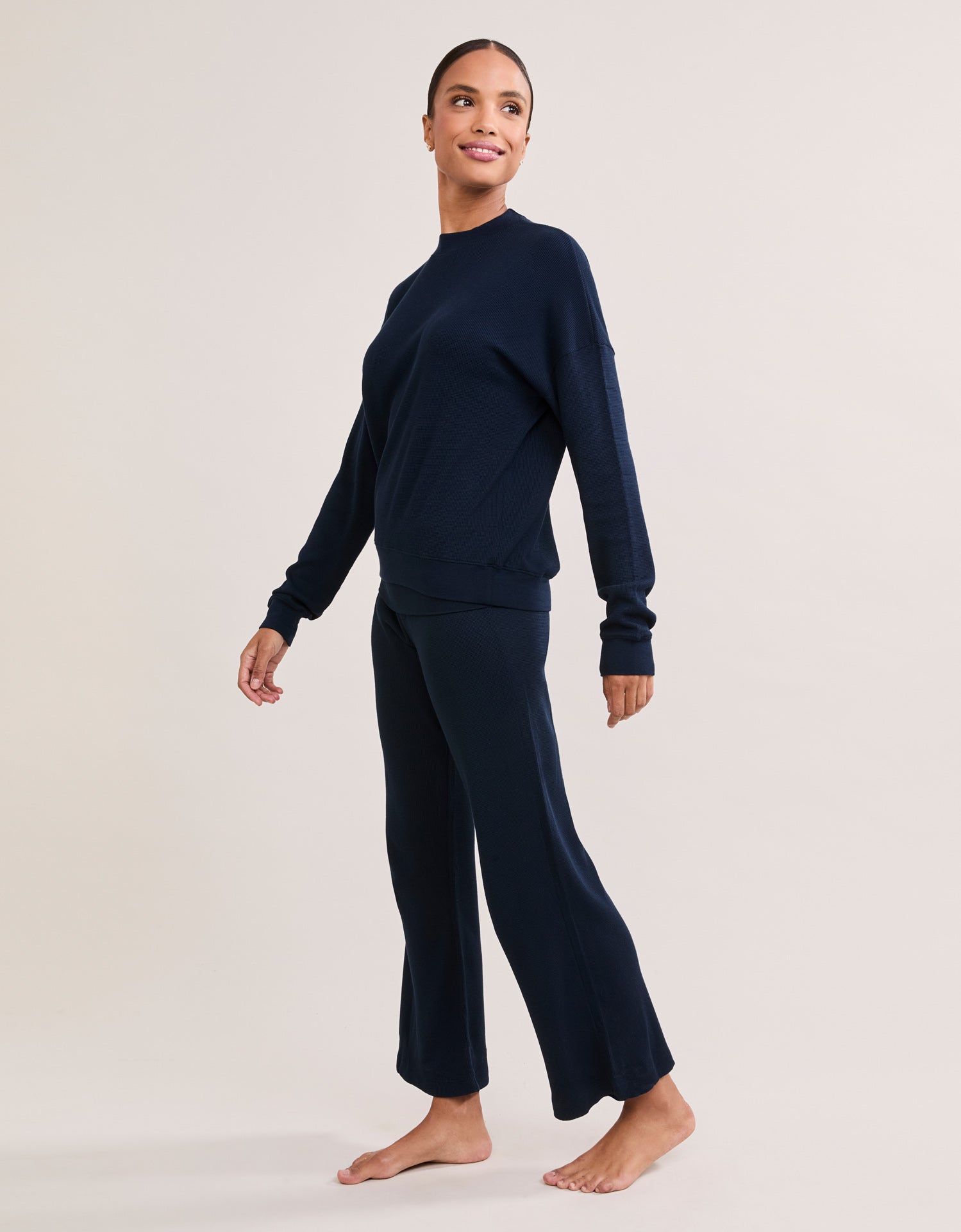 Denver Thermal Mock Neck - Navy