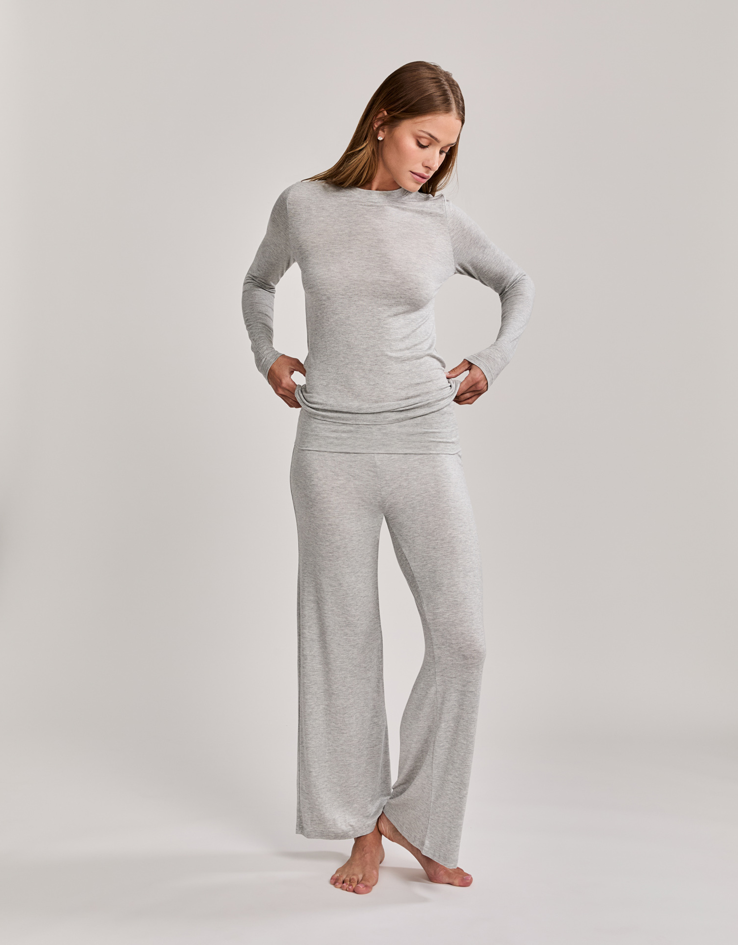 Chicago Long Sleeve - Heather Grey