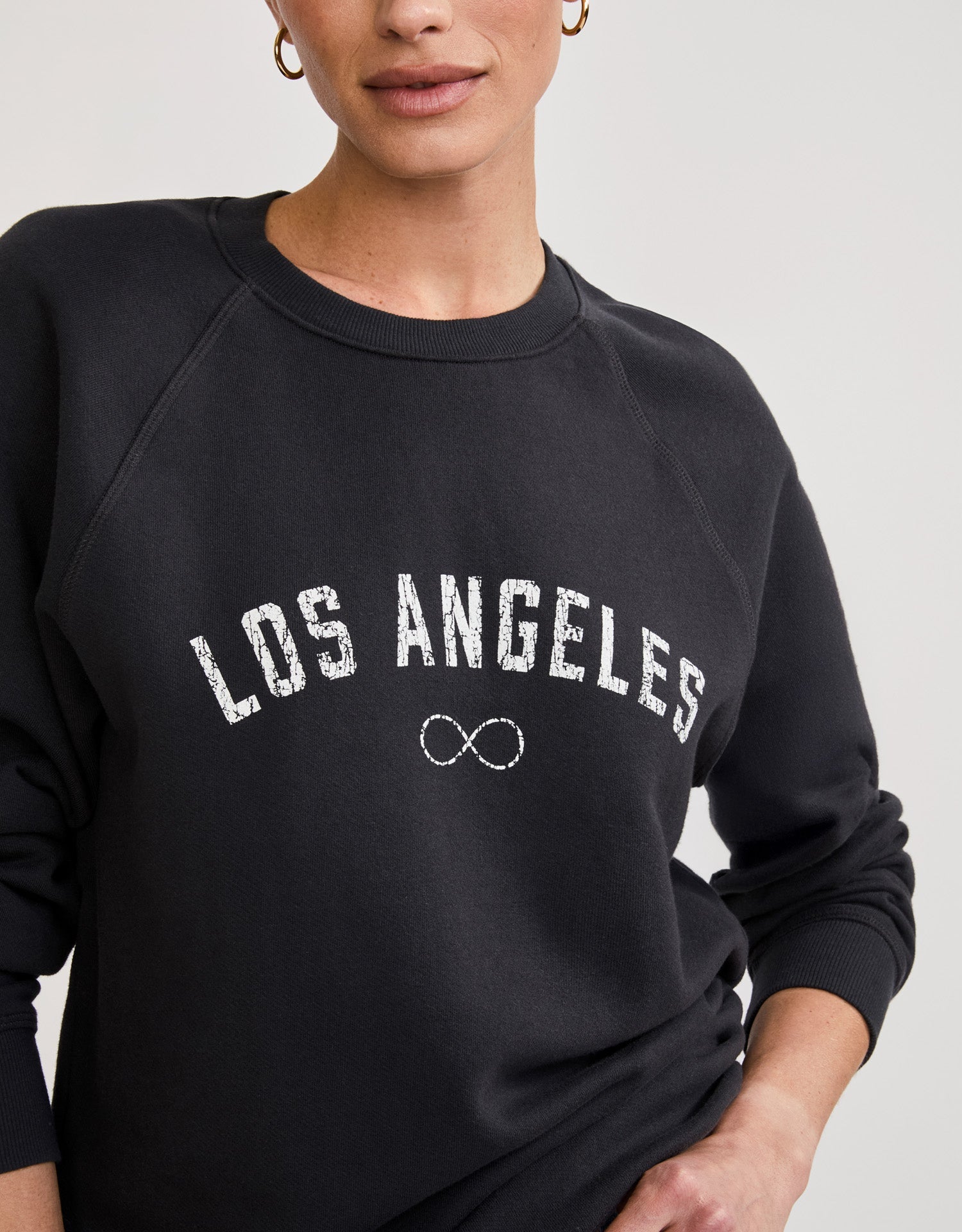 Los Angeles Forever Unisex Sweatshirt - Black