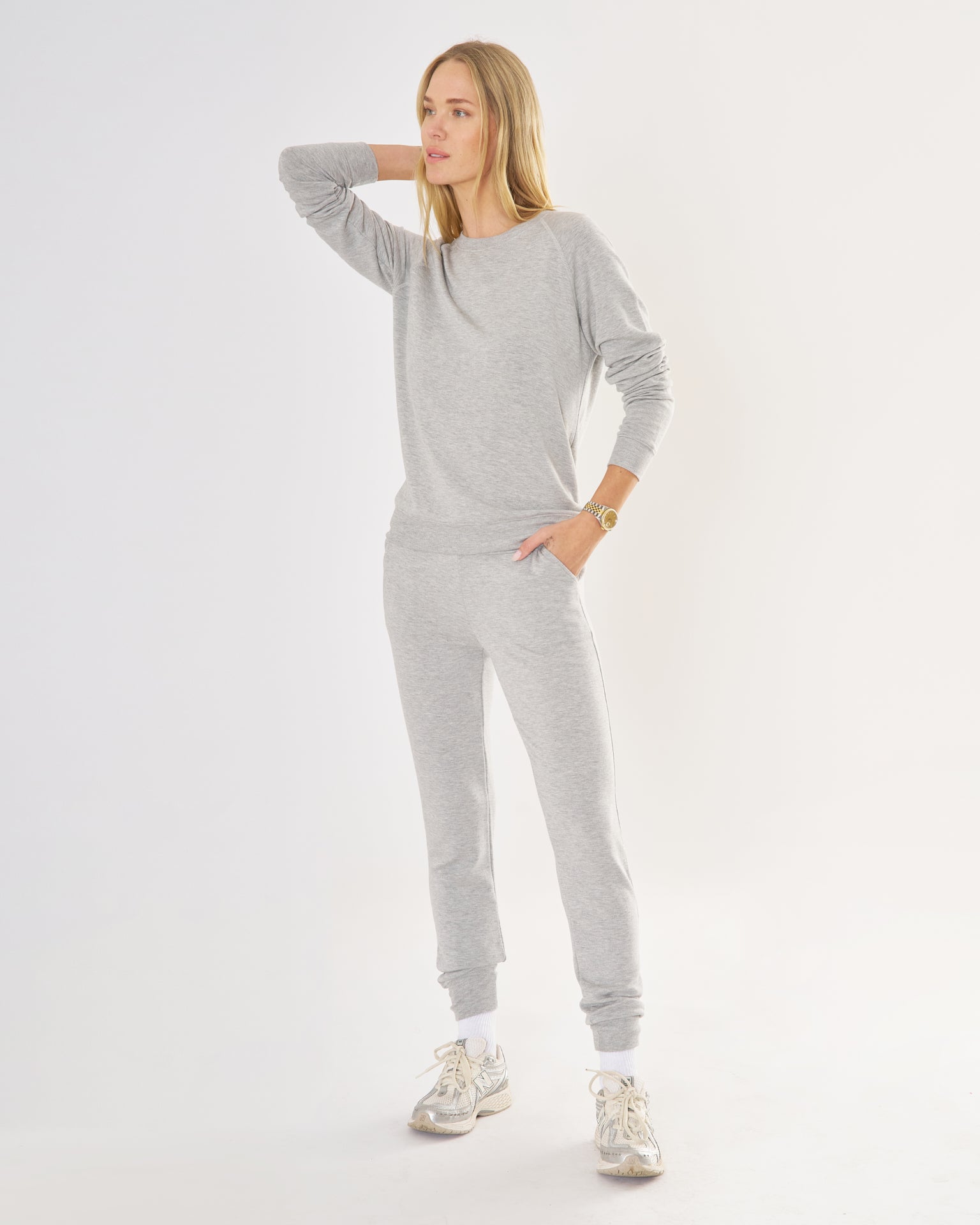 Los Angeles Jogger - Heather Grey