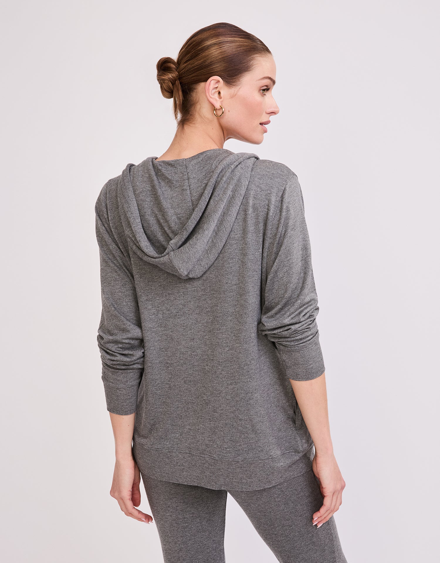 Richmond Unisex Zip Hoodie - Charcoal (Women's Version)