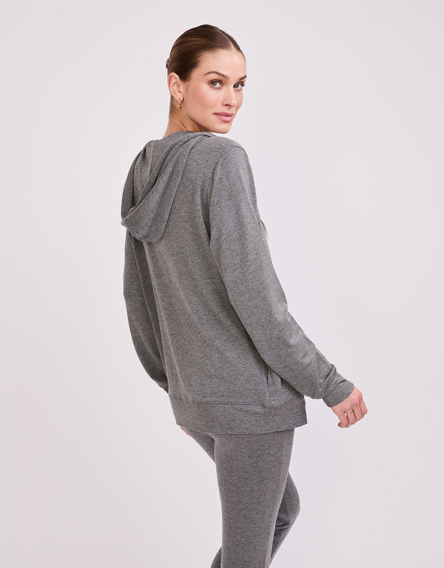 Richmond Unisex Zip Hoodie - Charcoal (Women's Version)