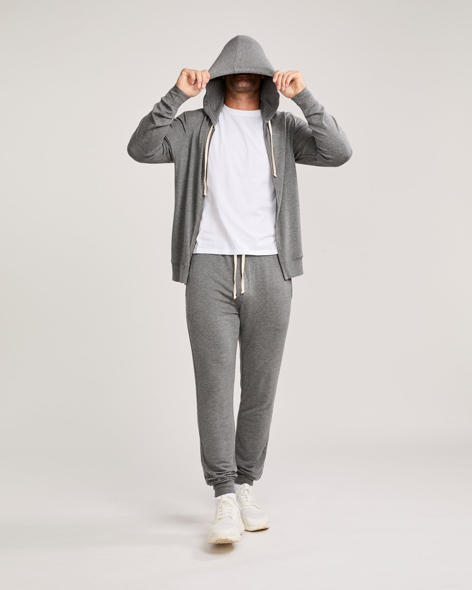 Richmond Unisex Zip Hoodie - Charcoal