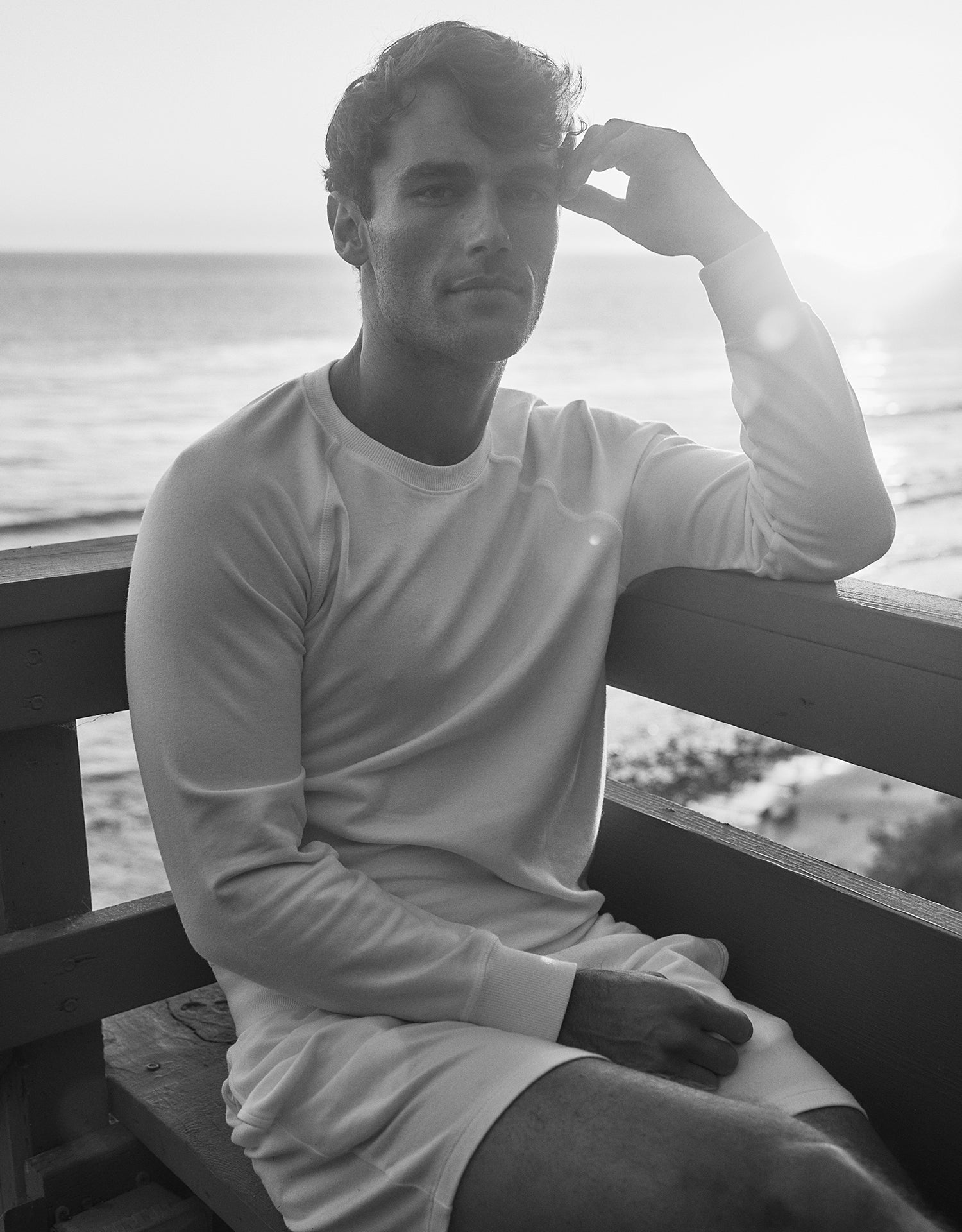 Santa Monica Sweatshirt - Black