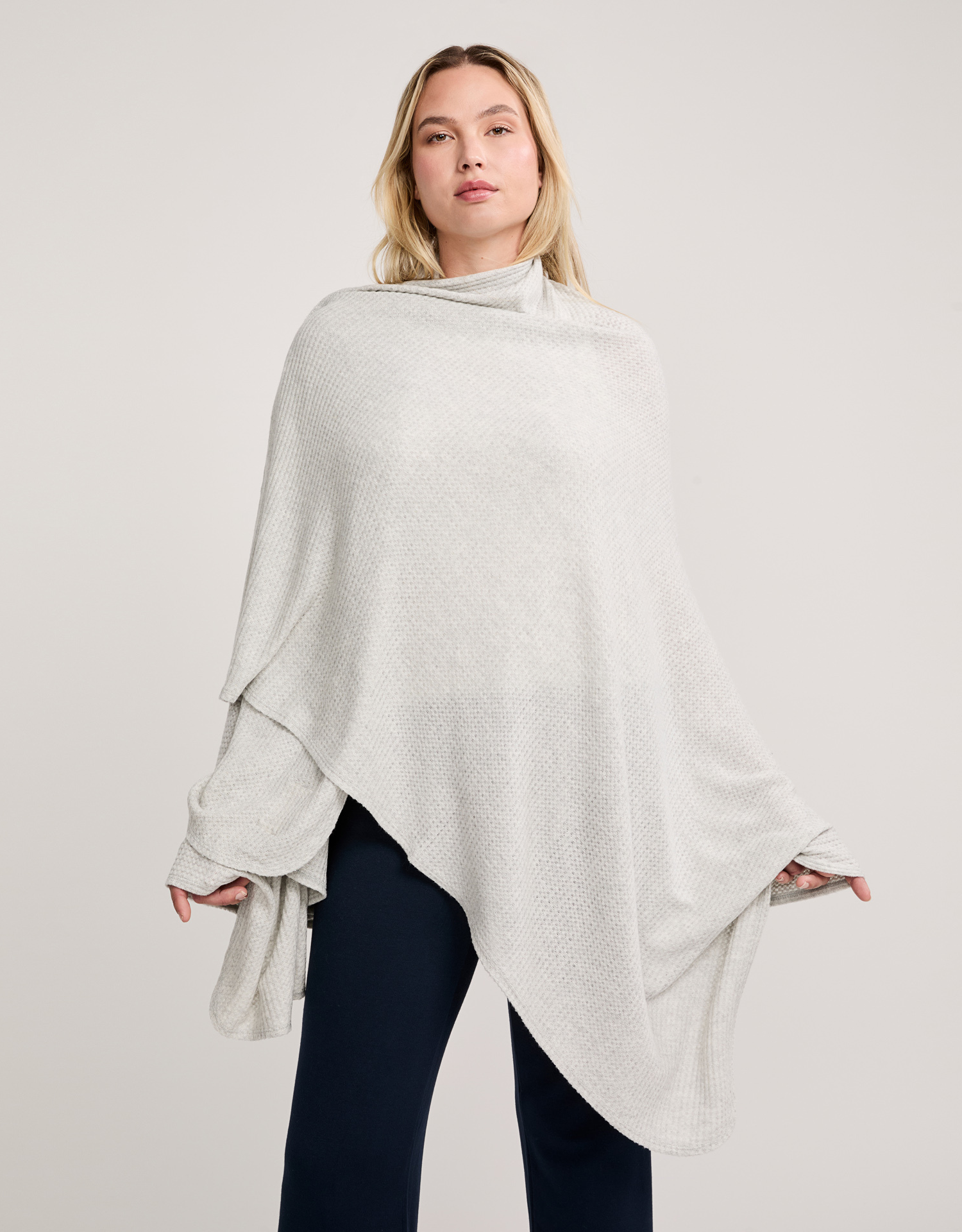 Big Sky Wrap - Heather Ash