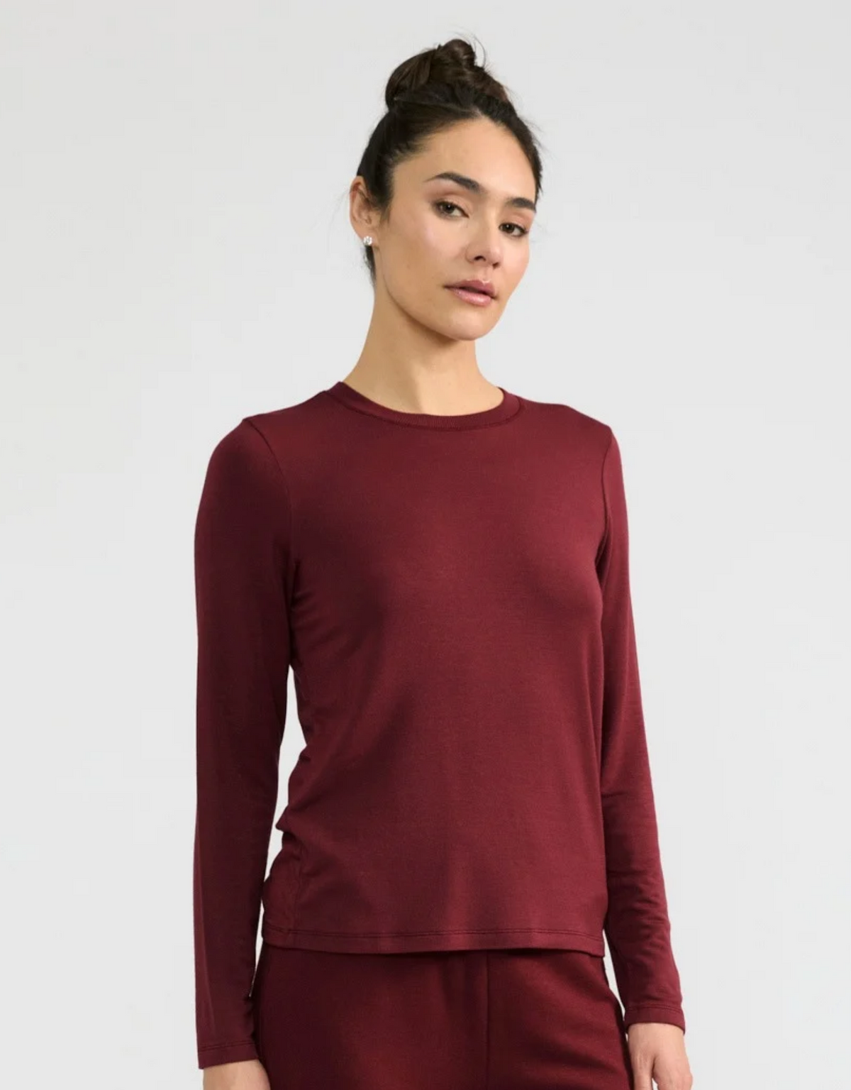 Cannes Longsleeve - Garnet