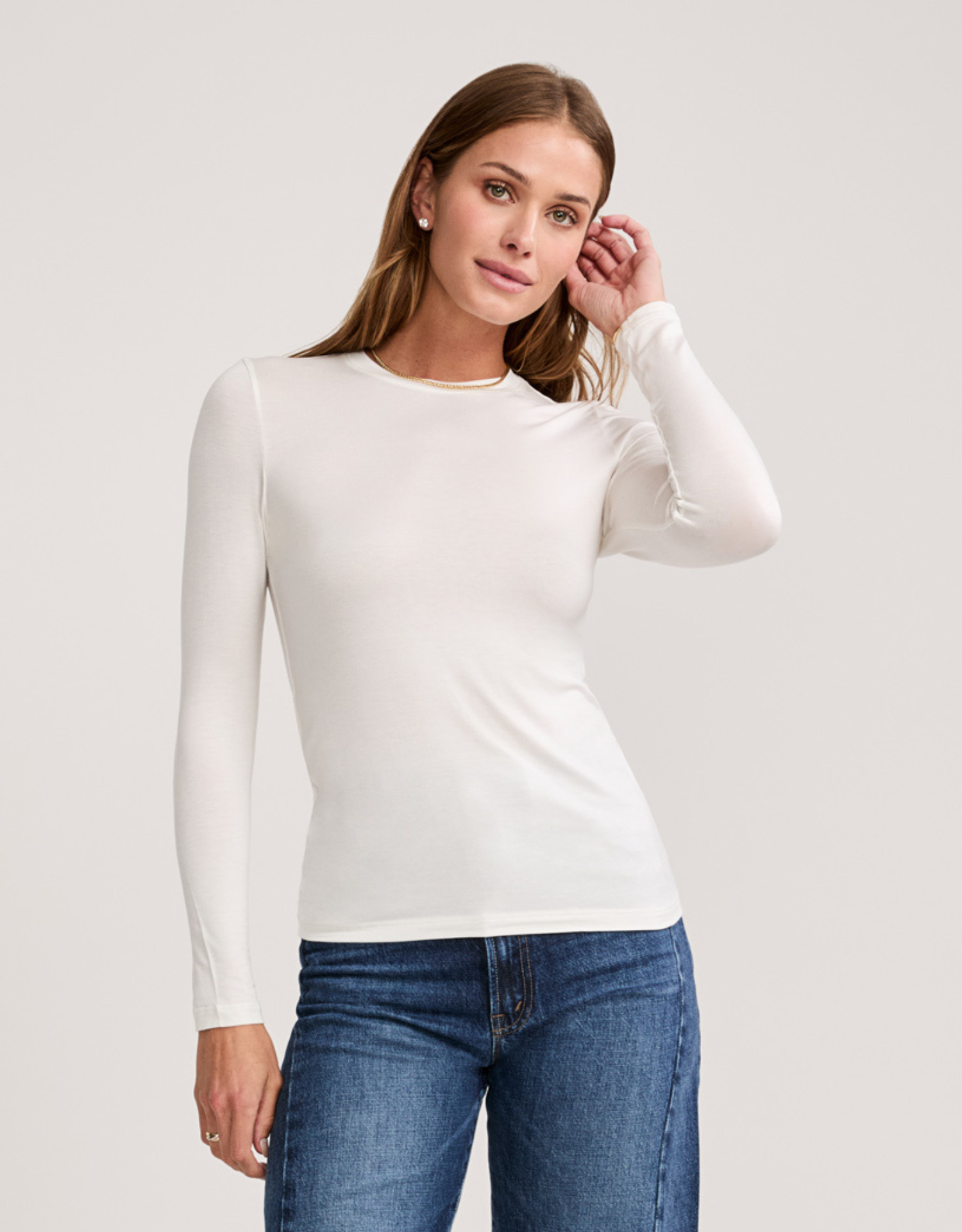 Chicago Long Sleeve - White