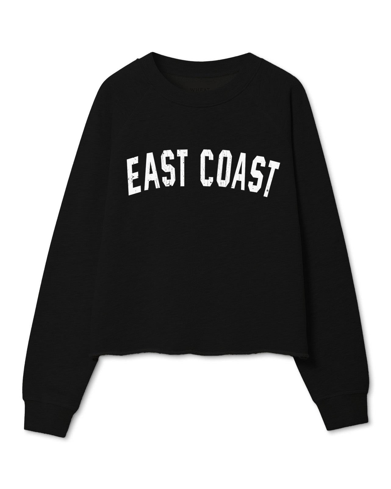East Coast Cut Off Sweatshirt - Black
