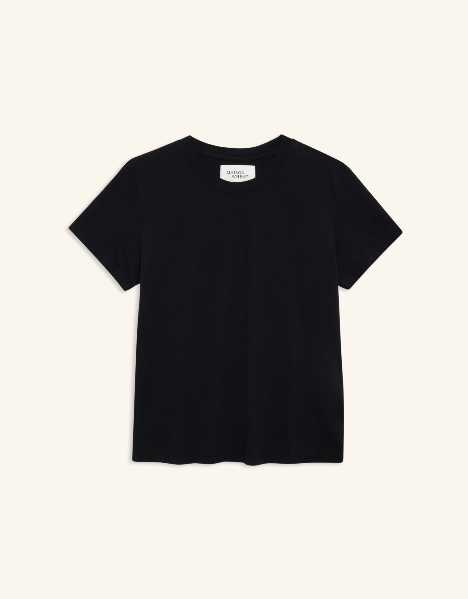 Charlotte Crew Neck Tee - Black