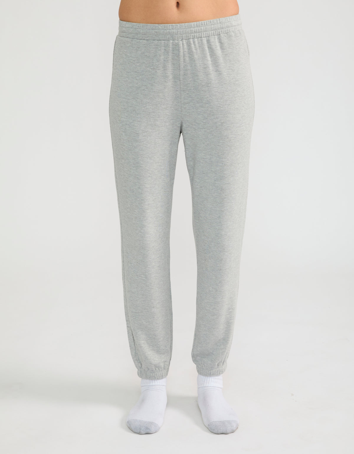 Alexandria Sweatpant - Heather Grey
