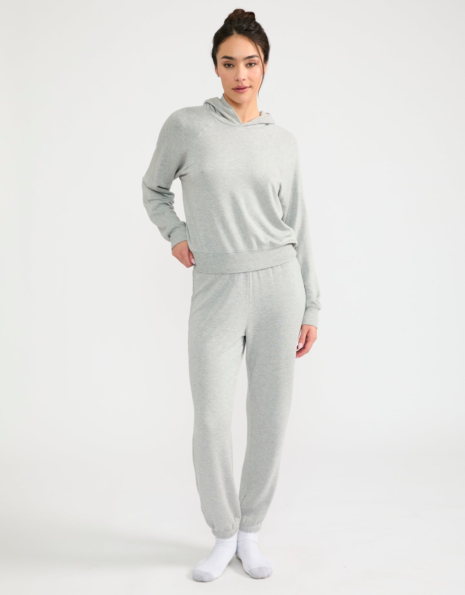 Alexandria Sweatpant - Heather Grey