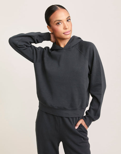 TODAYFUL【美品】Cotton Brushed Sweat Princeton Hoodie - Washed Black