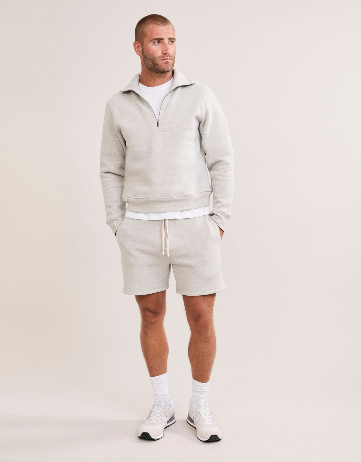 York Short Heather Grey