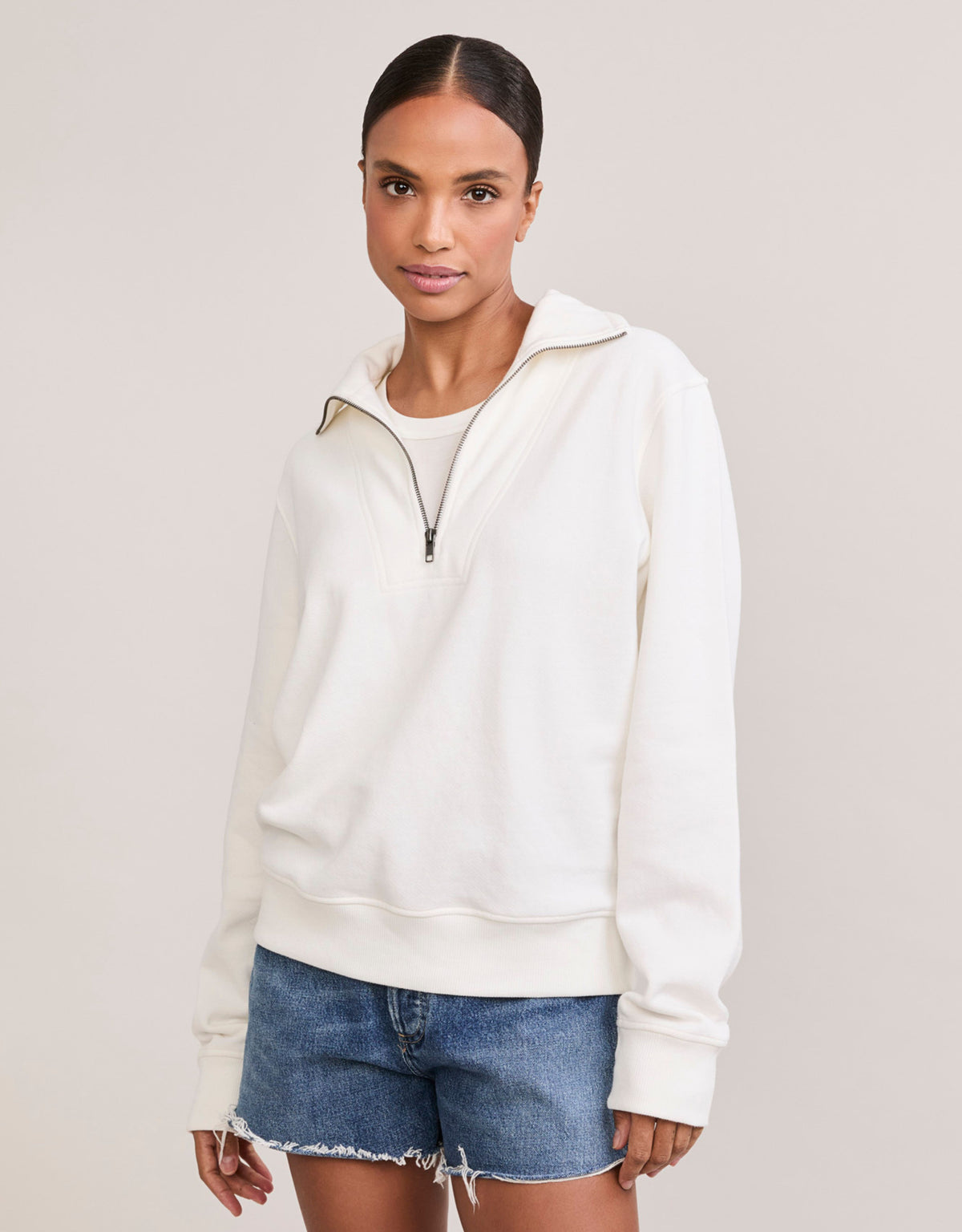 Oxford Quarter Zip