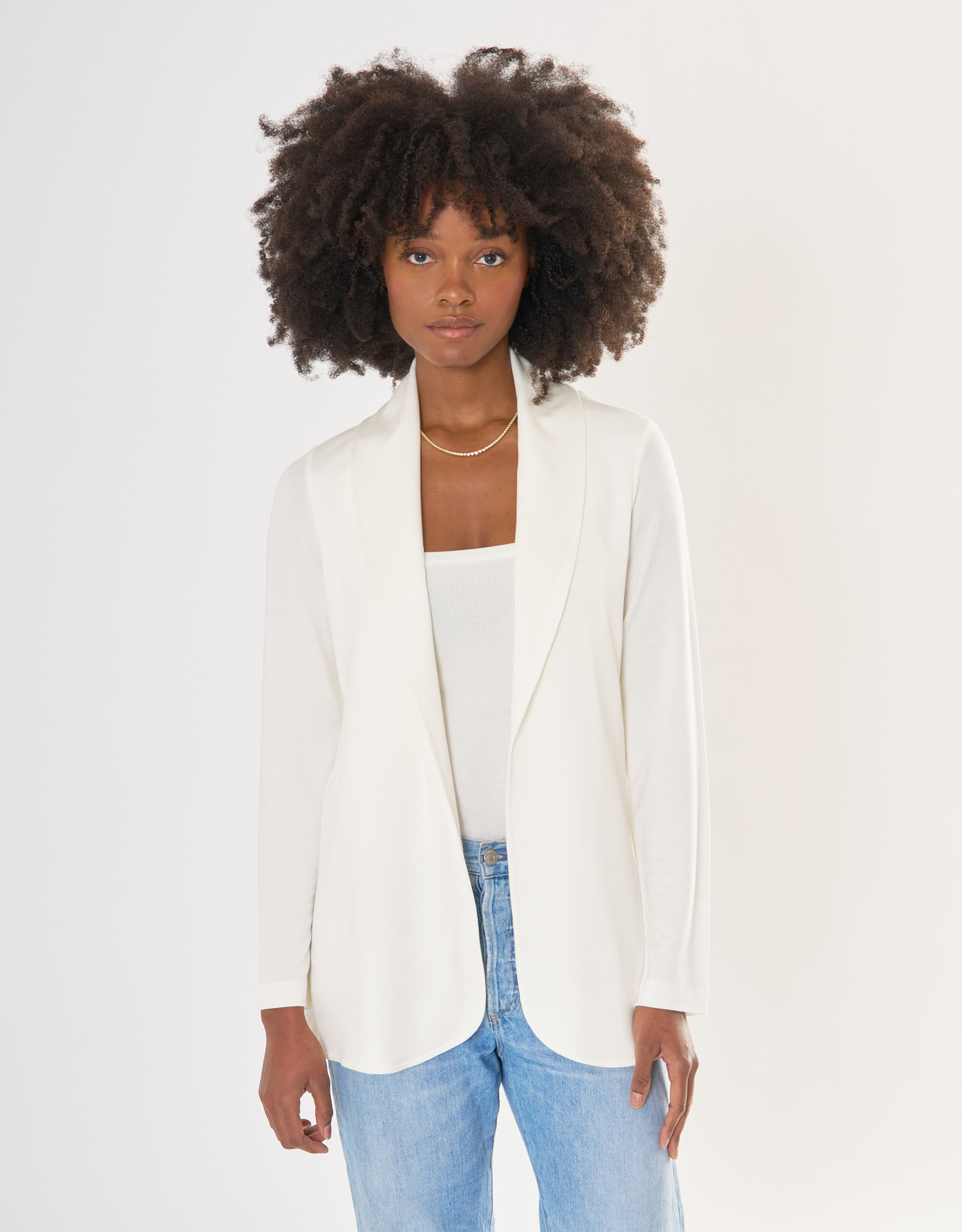 London Blazer - White