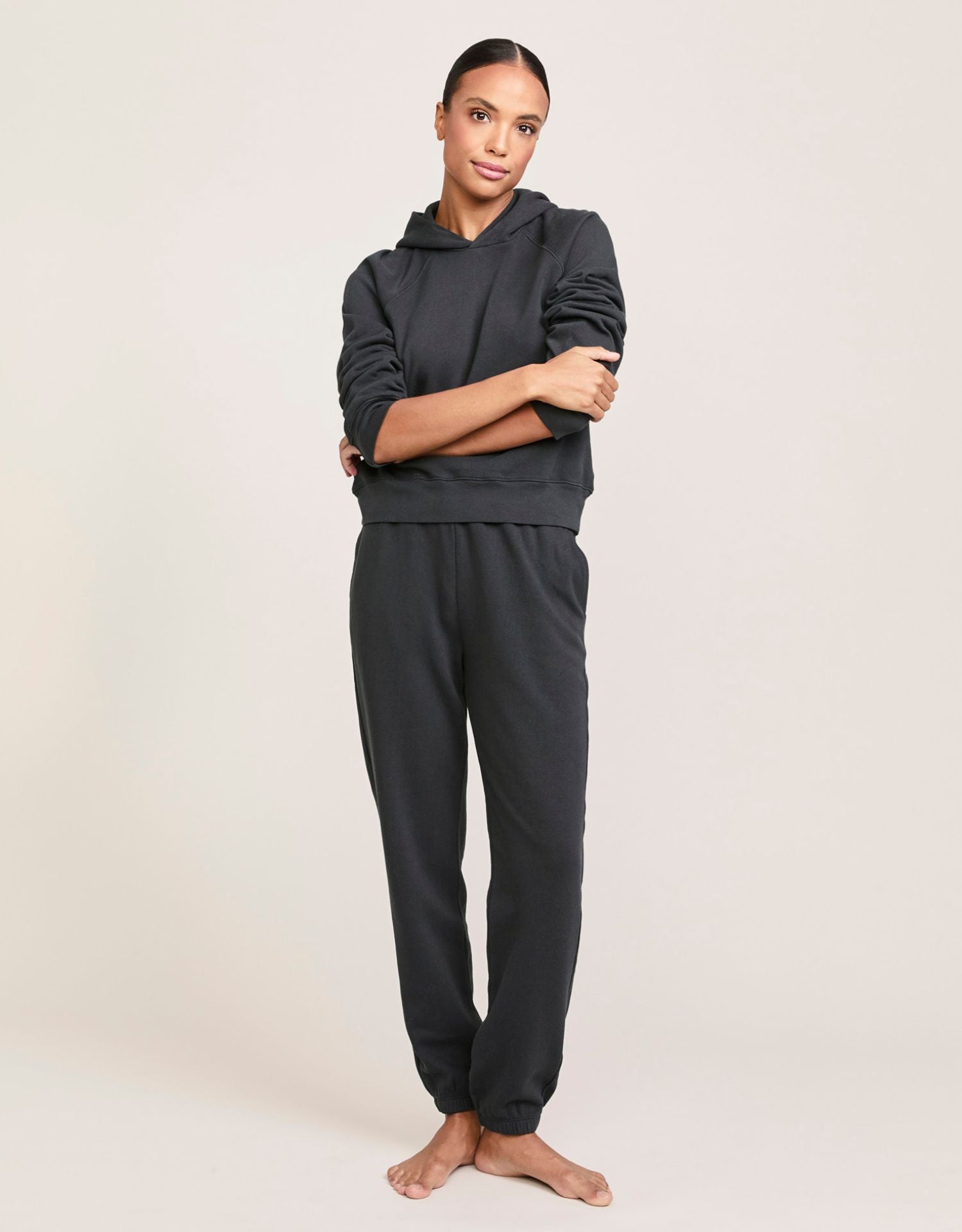 Princeton Hoodie - Washed Black