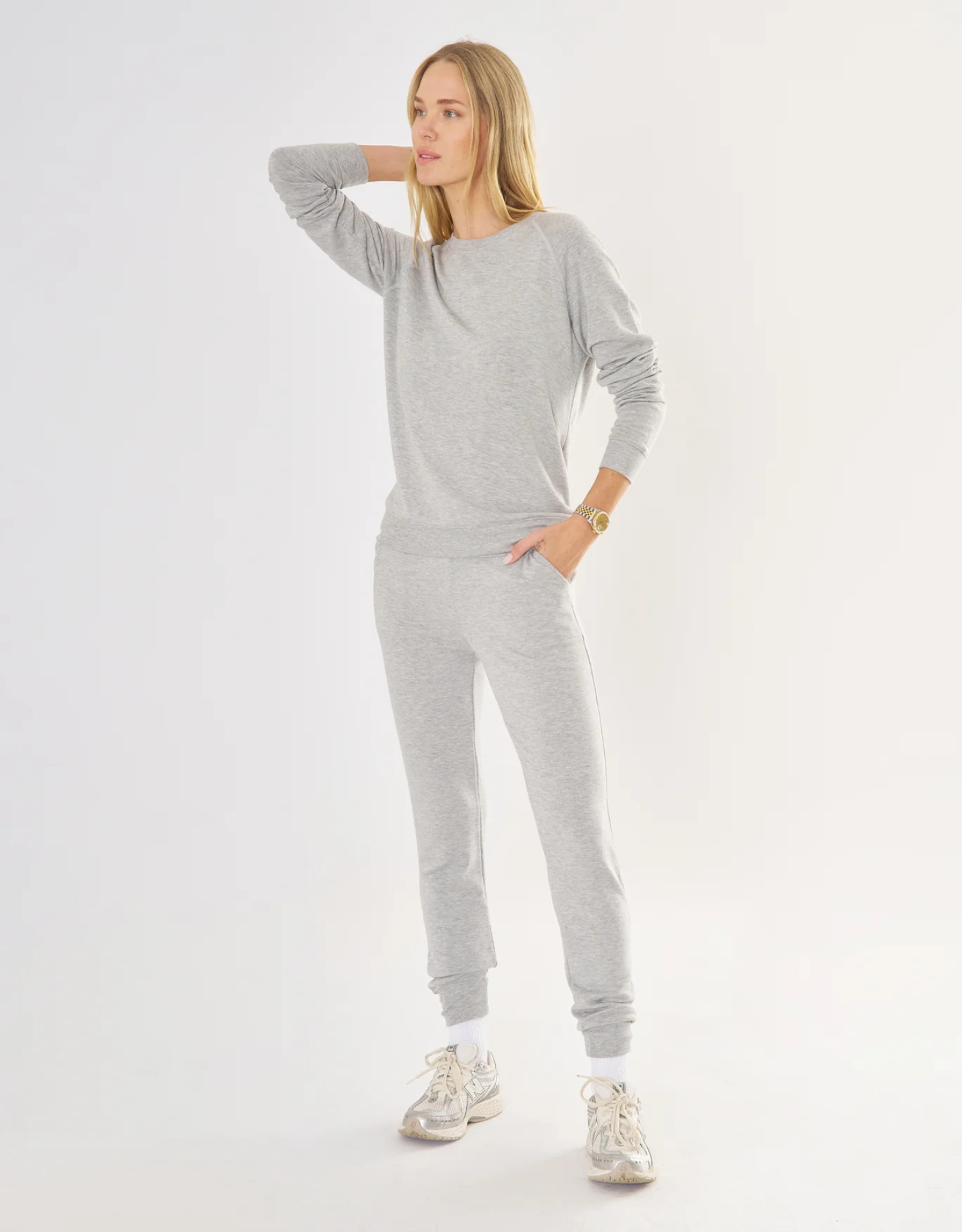 Los Angeles Jogger - Heather Grey