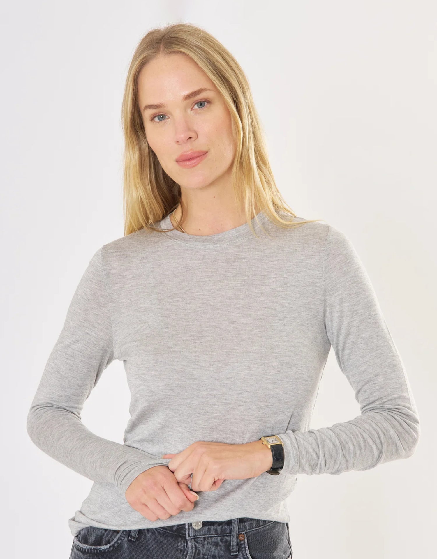 Chicago Long Sleeve - Heather Grey