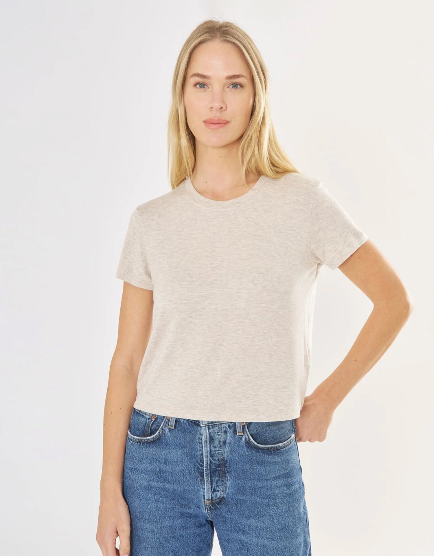 Brooklyn Tee - Oatmeal