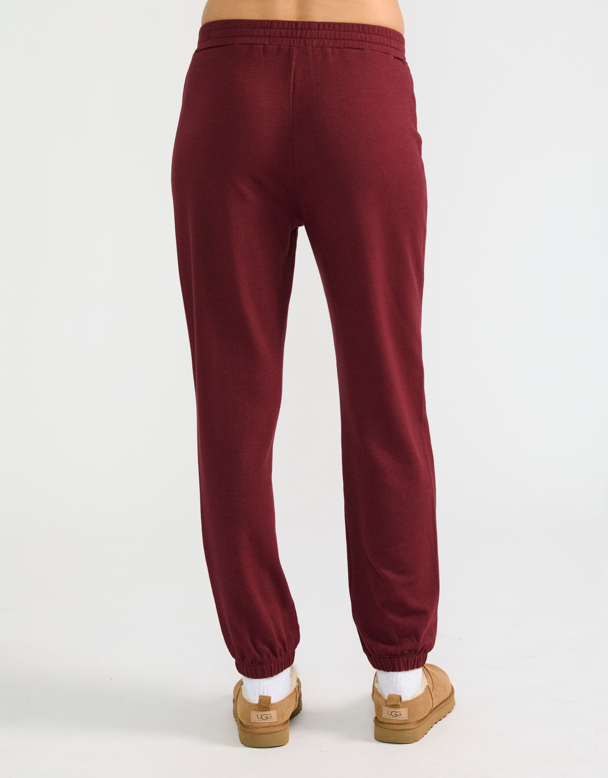 Alexandria Sweatpant - Garnet
