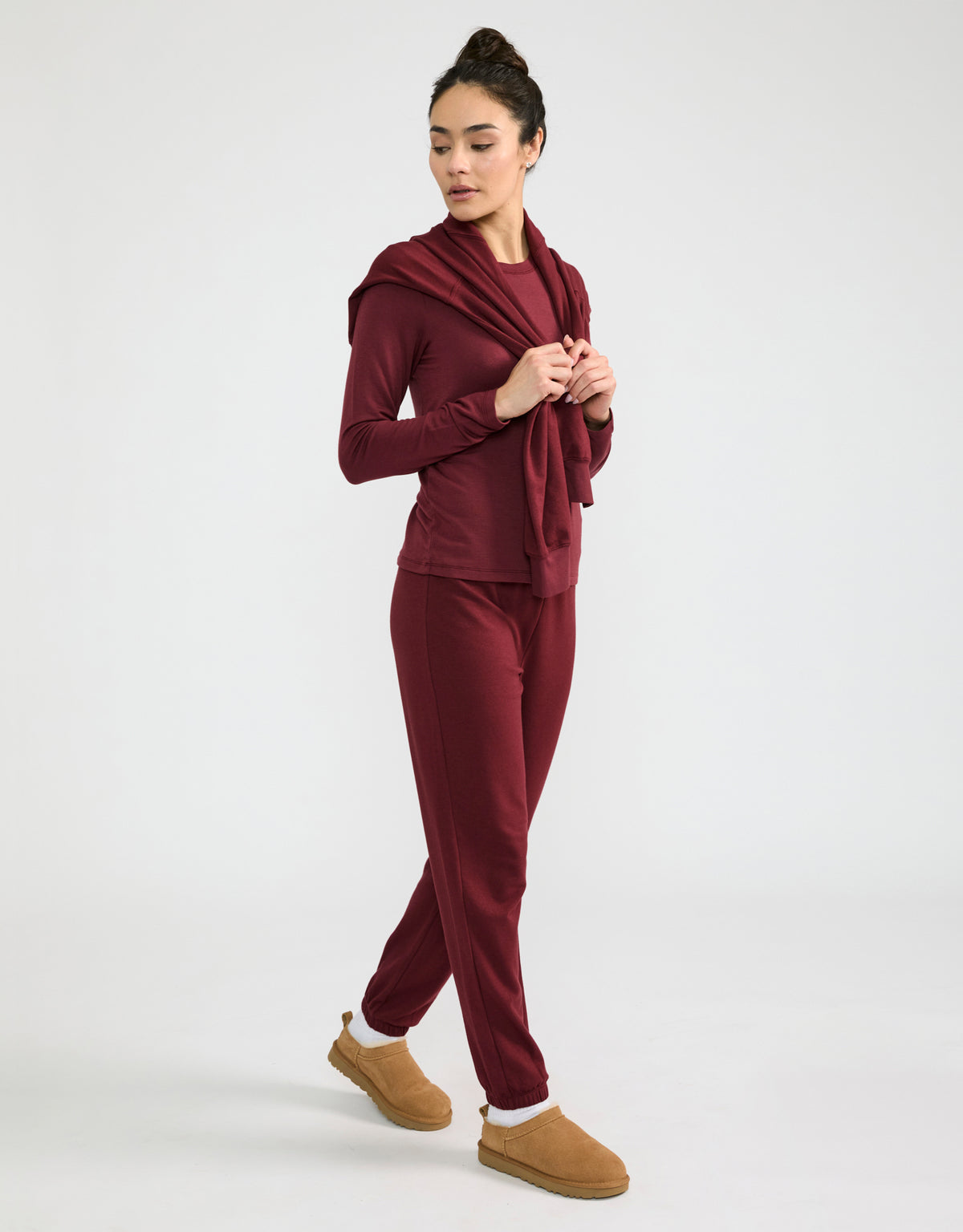 Cannes Longsleeve - Garnet