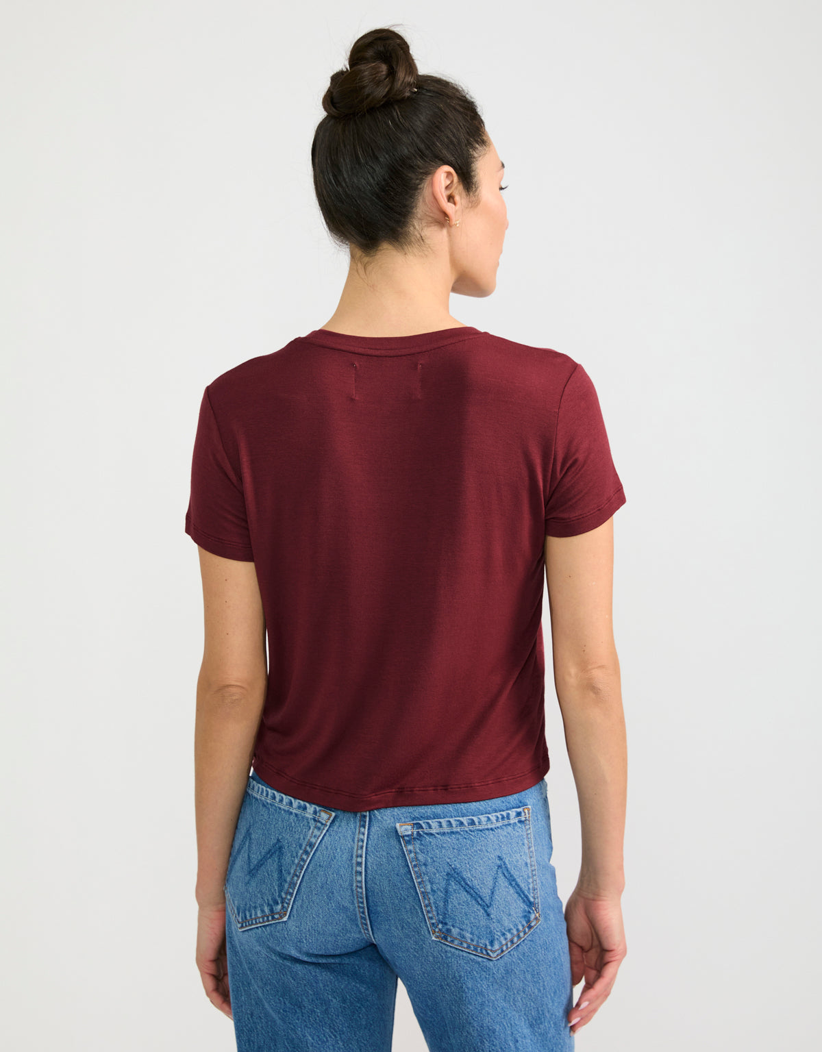 Brooklyn Tee - Garnet