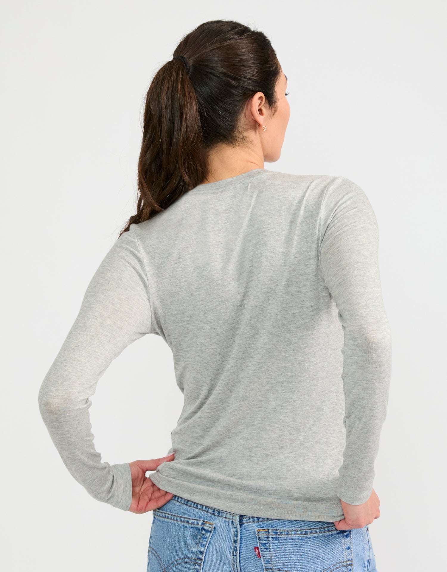 Chicago Long Sleeve - Heather Grey