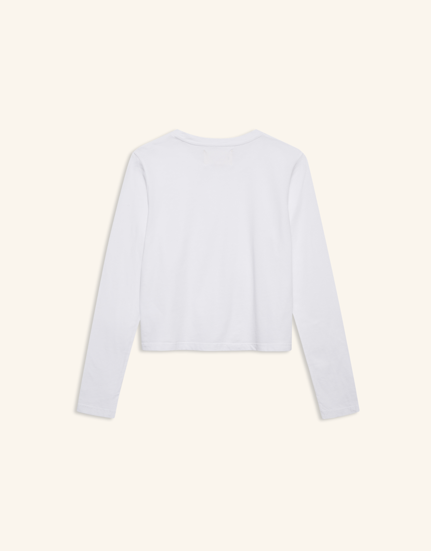 Austin Long Sleeve Tee - White