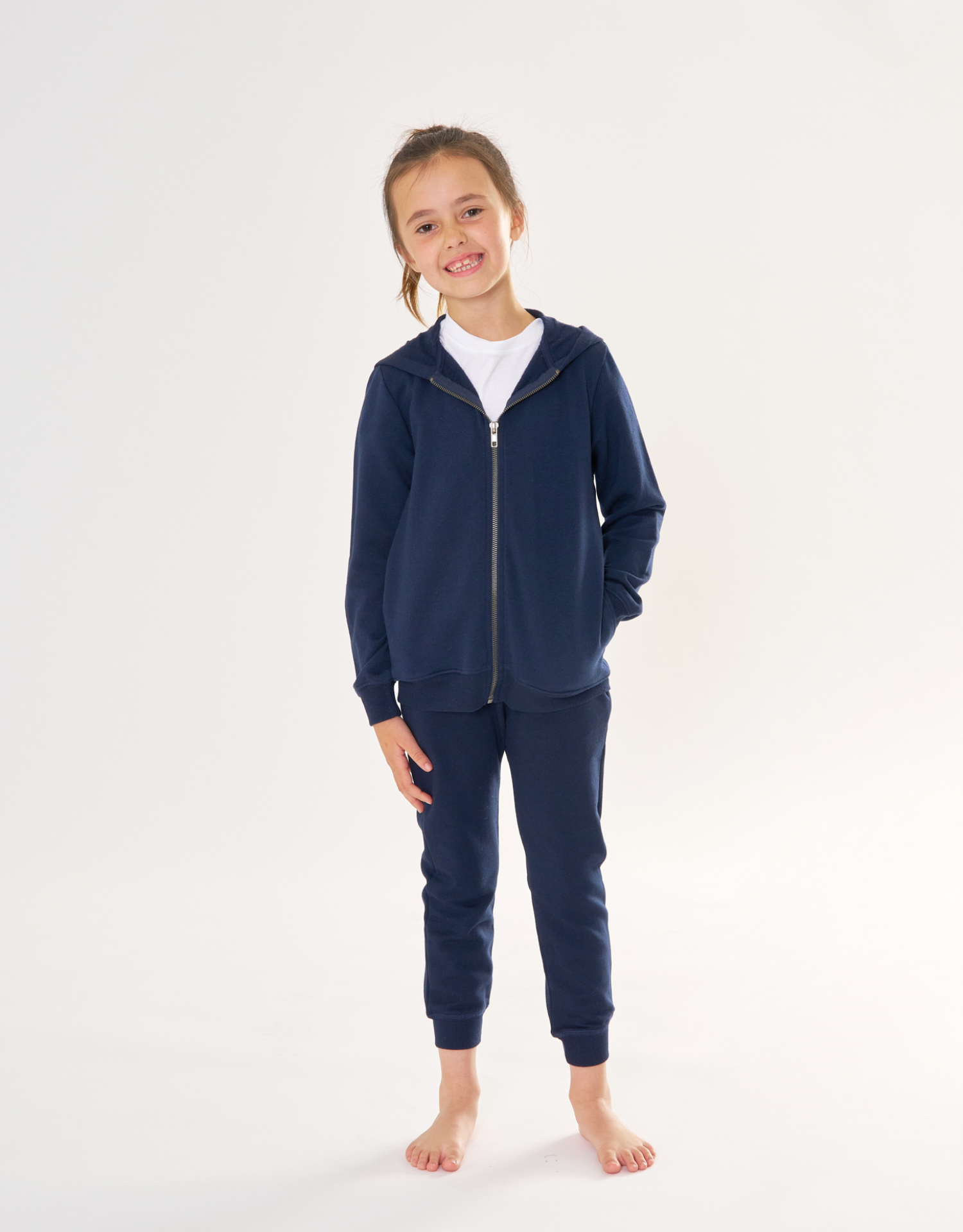 Kids Rocky Mountain Hoodie - Navy